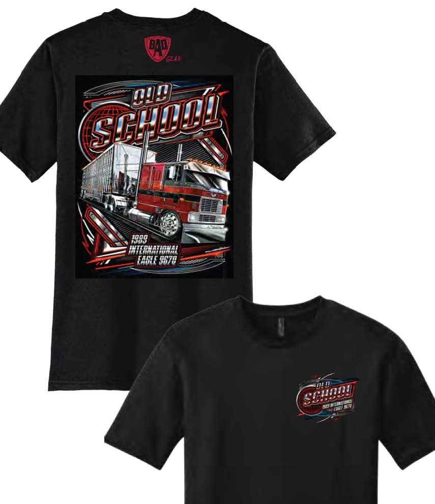 1989 International Eagle 9670 Old School Truck Shirt Vintage Big Rig Tee