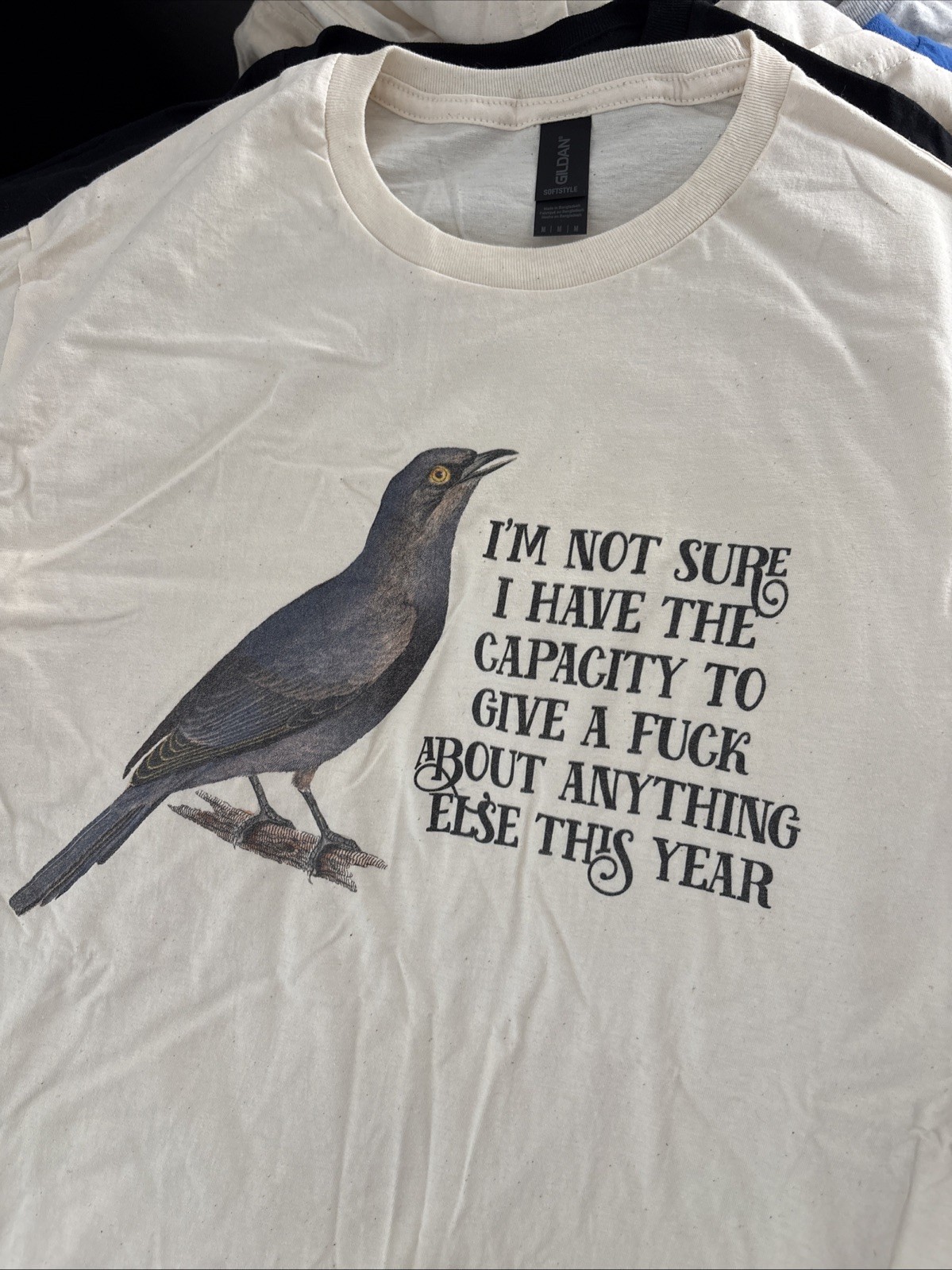 Bird Shirt ( I’m Not Sure. I Have To Give A F**About Anything Else This Year)
