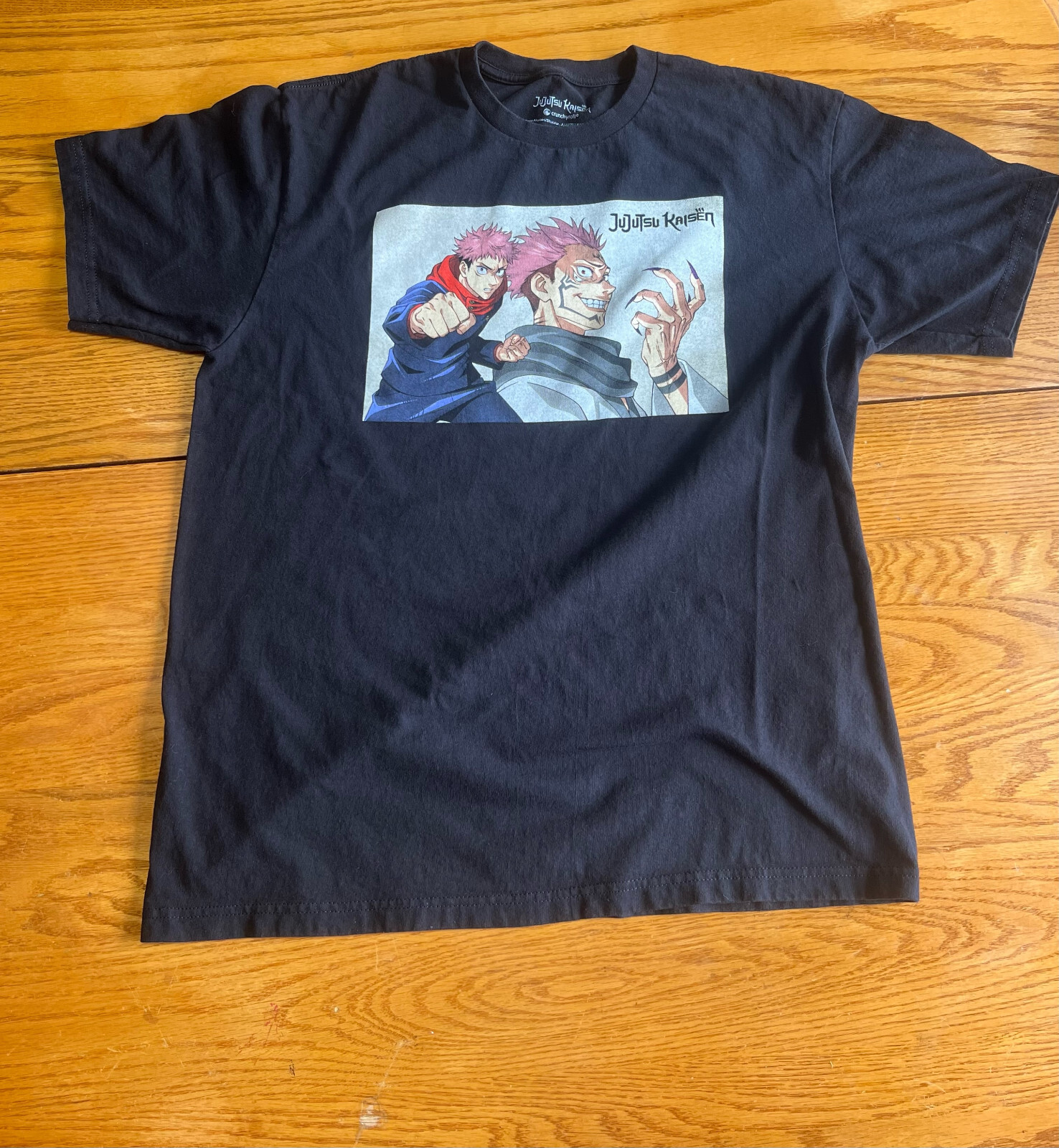 8 Anime Shirts – Pre-Owned, Good Condition – Sizes Vary (XS – L)