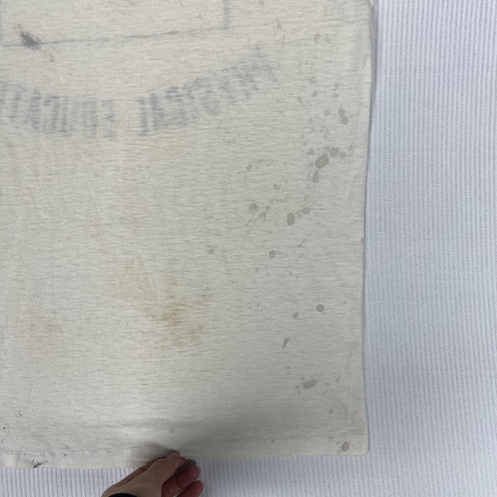 Vintage School Athletics Shirt White Dakota Adventist Academy Ringer PE Tee