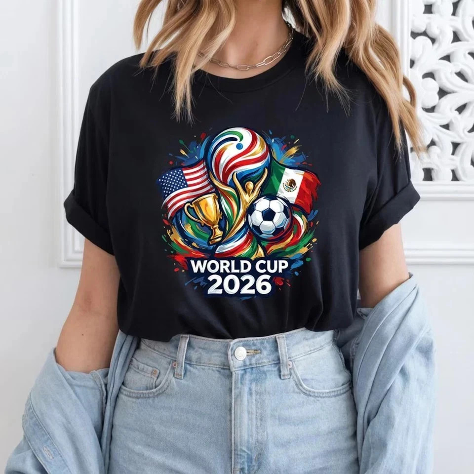 FIFA World Cup 2026 Shirt, Football Fan Tee, World Cup Gift, Soccer Cup Fan Tee