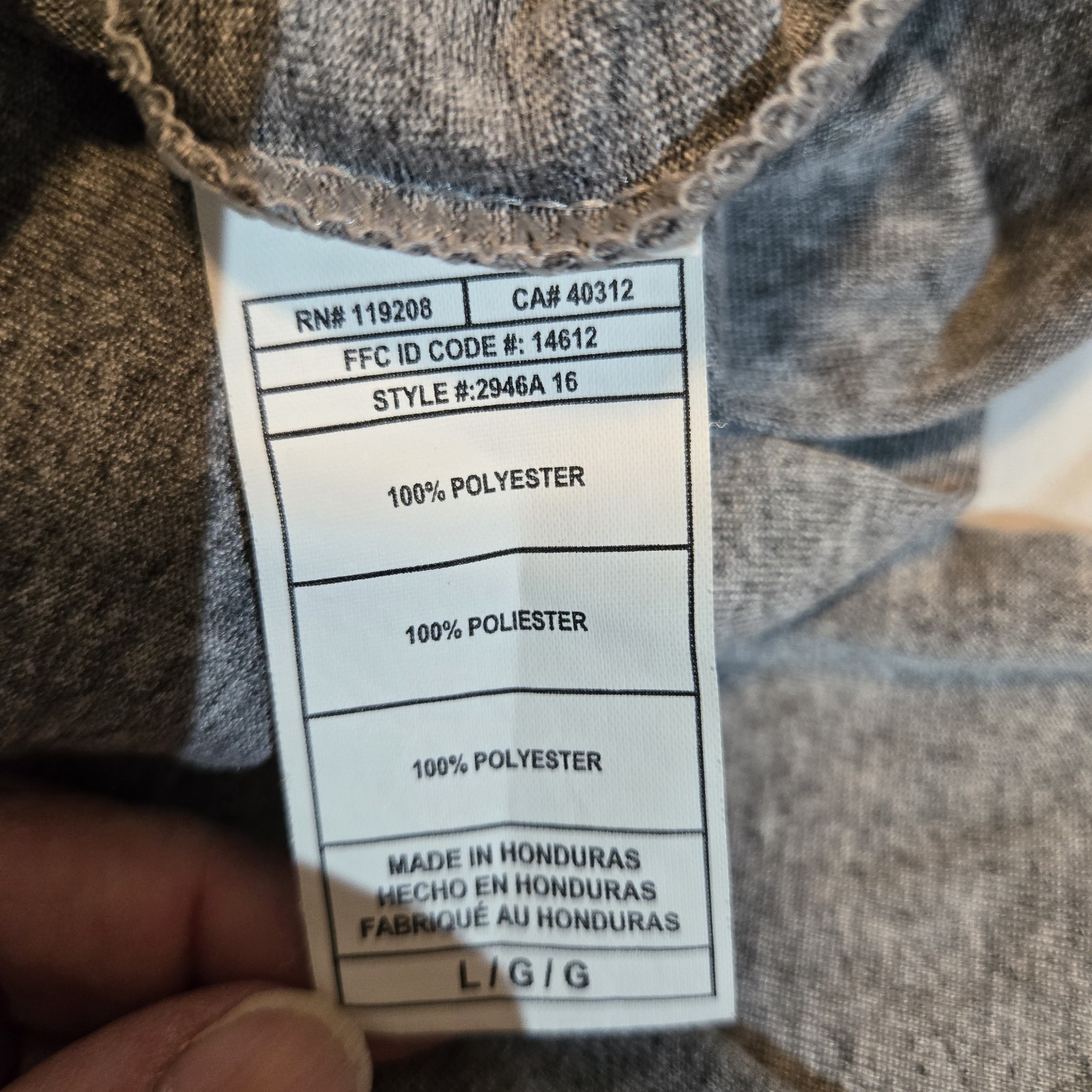 Adidas Men&rsquo;s Size Large Performance Climalite T-Shirt Athletic Heather Gray