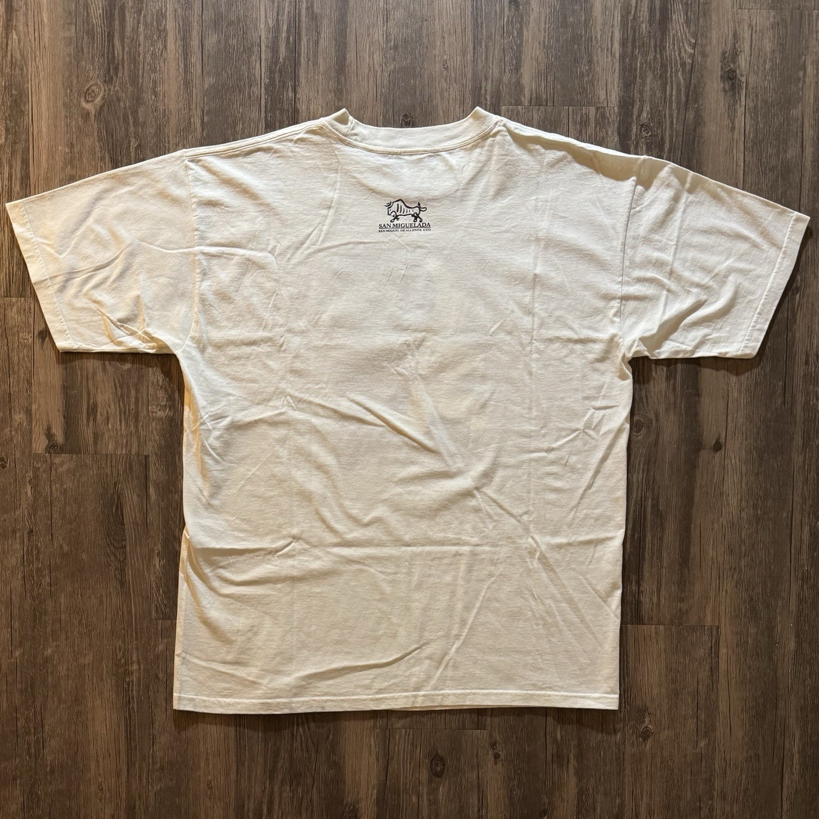 San Miguelada San Miguel de Allende T-shirt with artwork by karani-art size XL