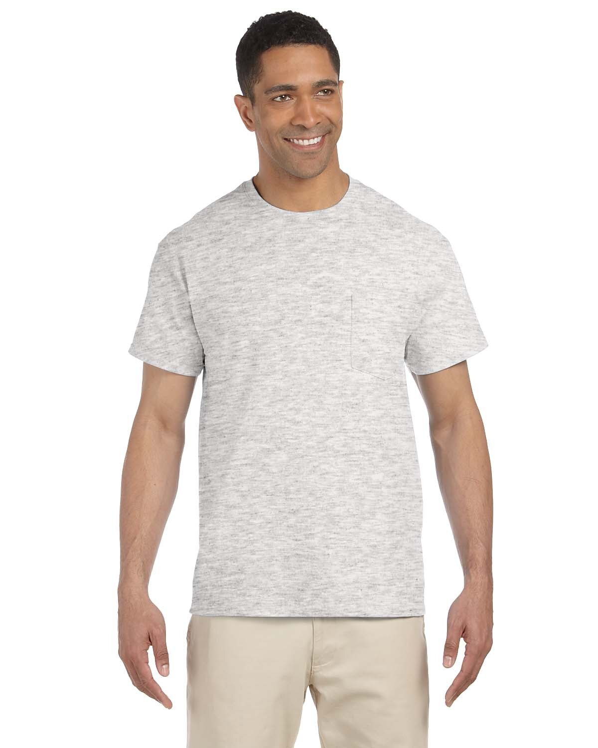 5 Pack Of Gildan G230 Adult Ultra Cotton Pocket T Shirt Stylish T-Shirt