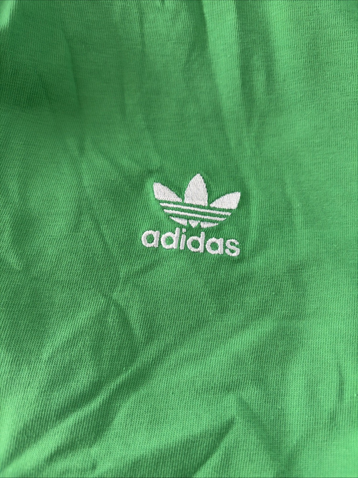 Adidas Trefoil Essentials ESS Tee Mens Size XLarge XL Green