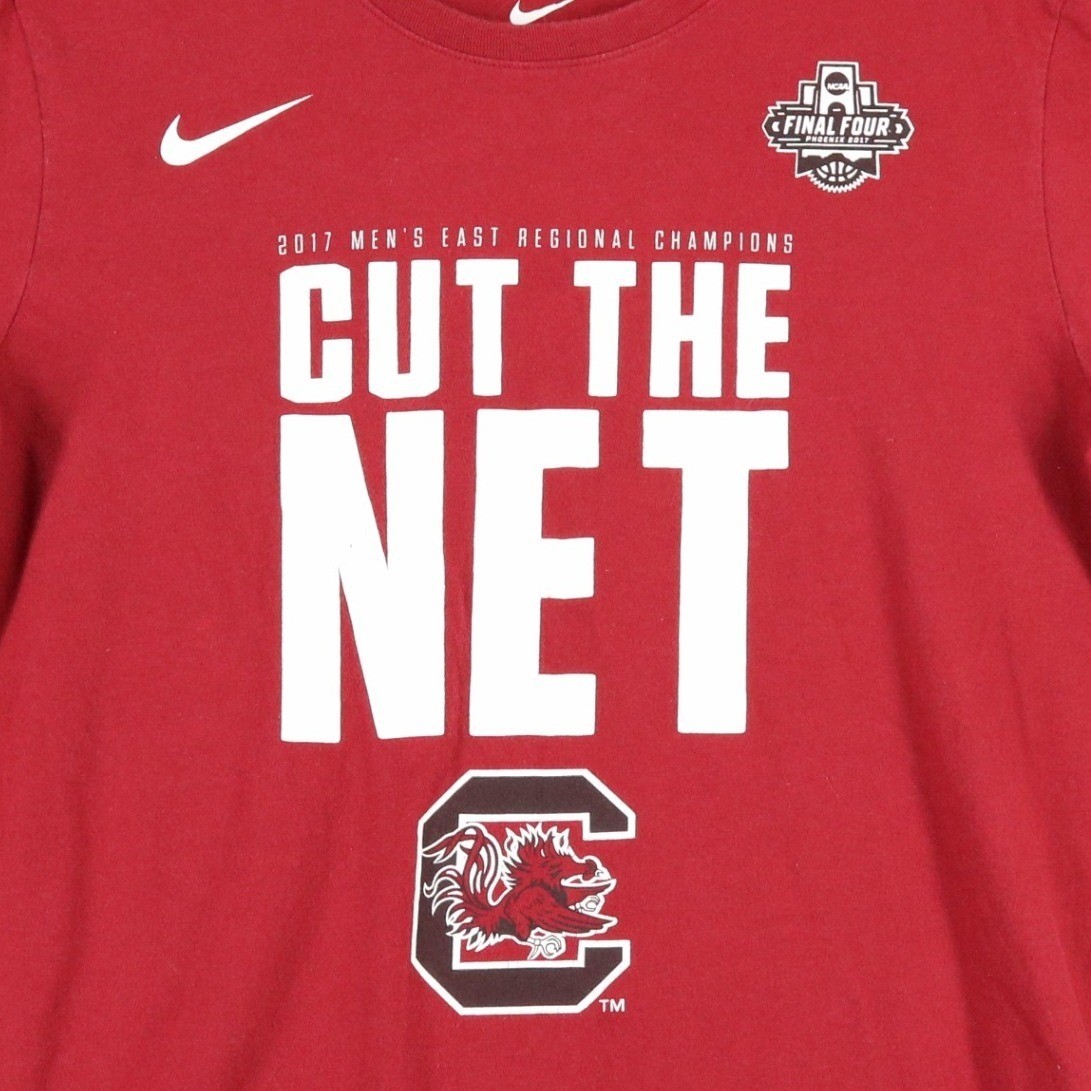 Universty of South Carolina Regional Champions Shirt Mens M Cut The Net Tee Fan