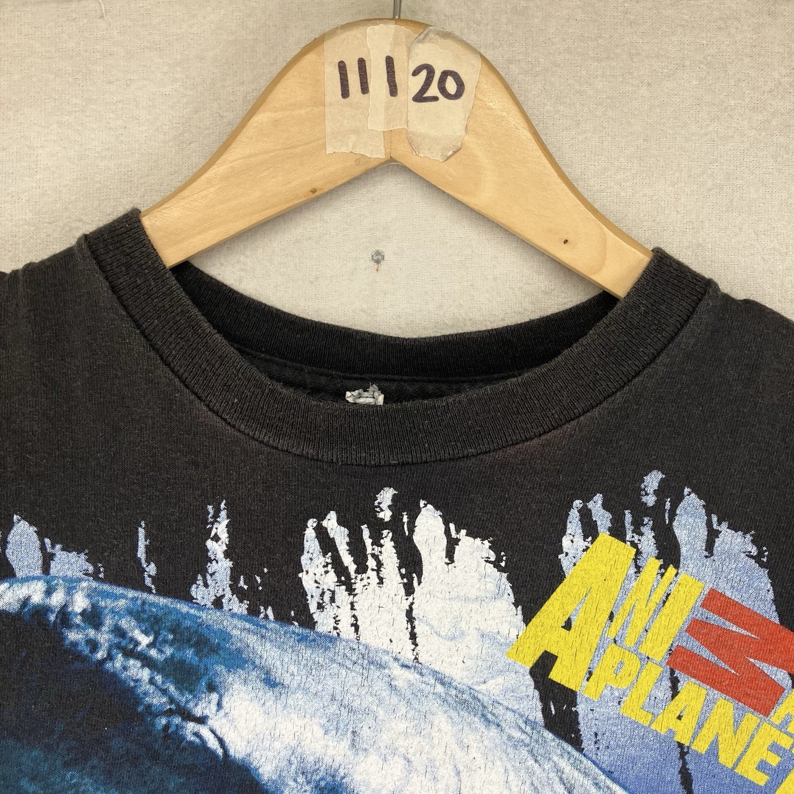 Vintage 90s Y2K Shark Week Graphic Tee Mens Small Animal Planet Big Head Retro