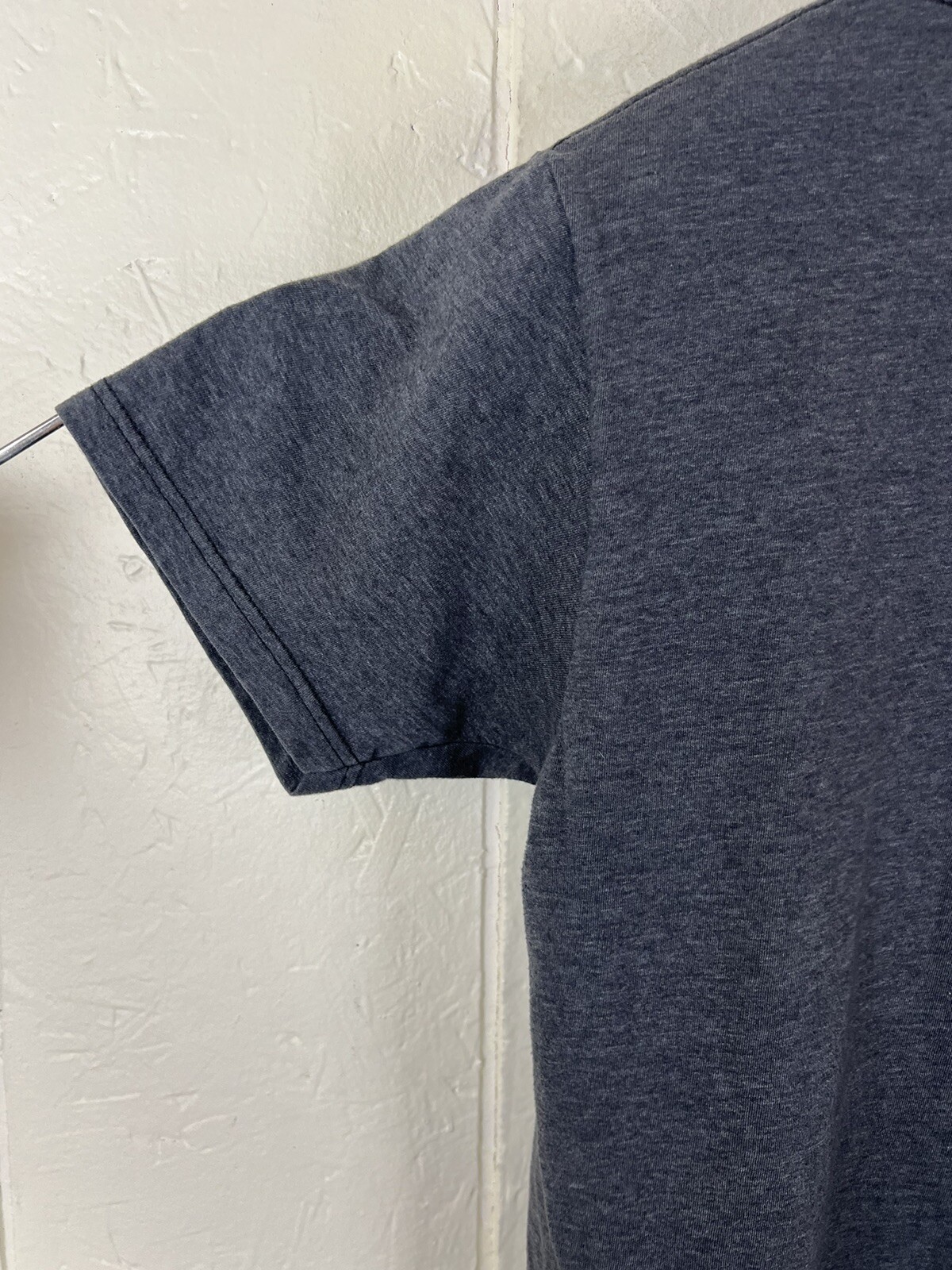 Playstation Shirt Mens Small Gray Graphic Logo Crew Neck Short Sleeve Stretch