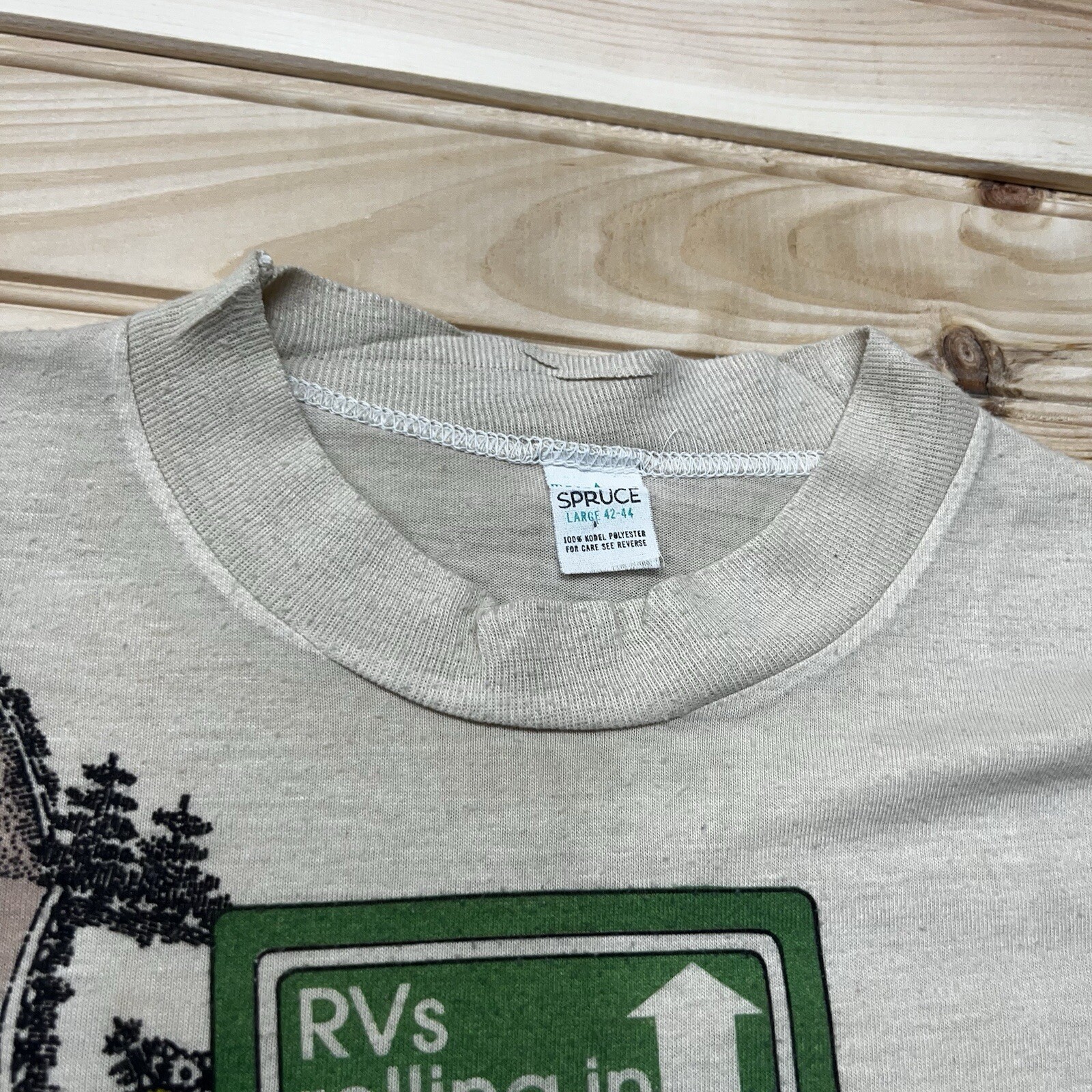Vintage 70s RV’s Rolling Into 80s Foremost Art Automotive AOP Shirt Size Large