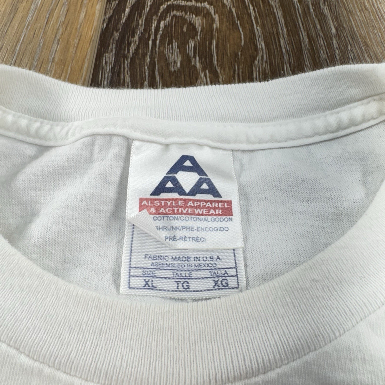 Vintage Ski-Doo Shirt Mens XL White Snocross Champion Racing Team Bee Snowmobile