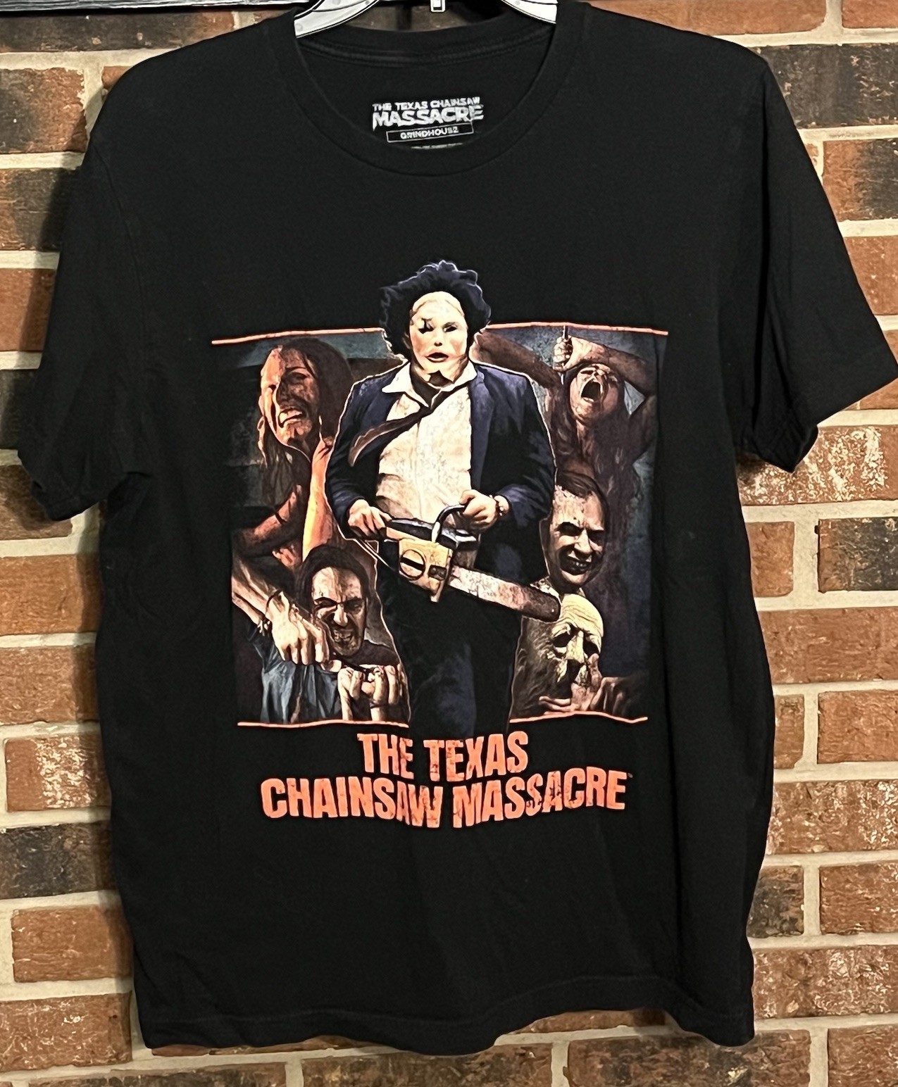 Fright Rags The Texas Chainsaw Massacre Leatherface Horror T-Shirt Men’s Large L