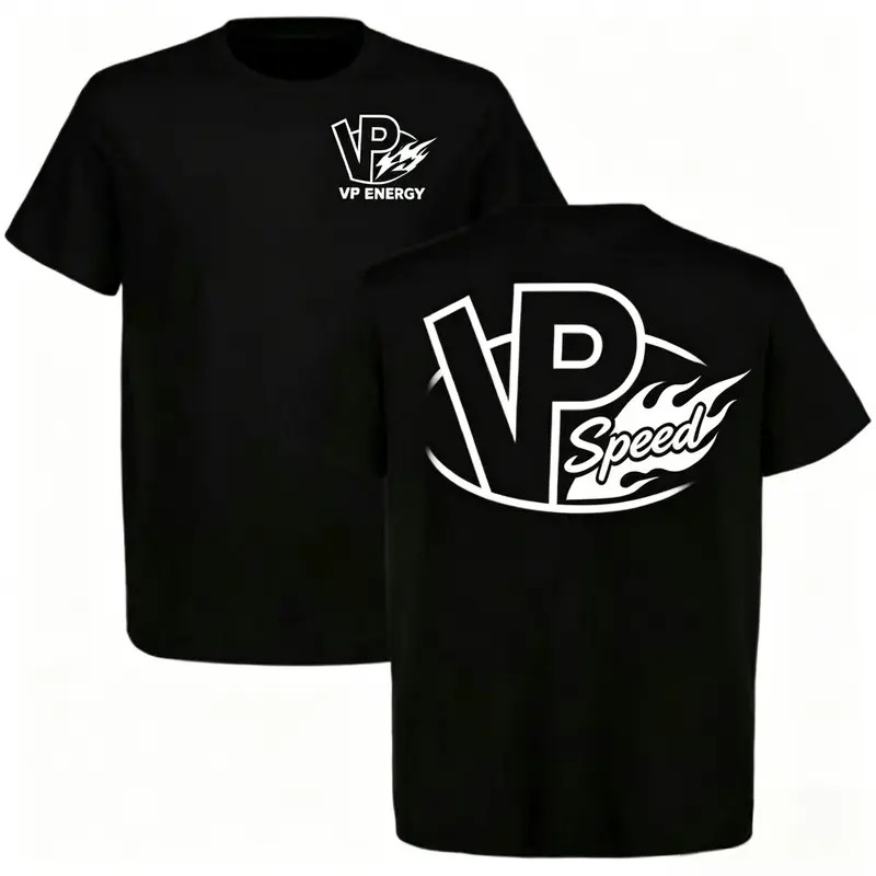 VP Racing Fuels Makin Power Graphic Tee Black Motorsport Car Shirt