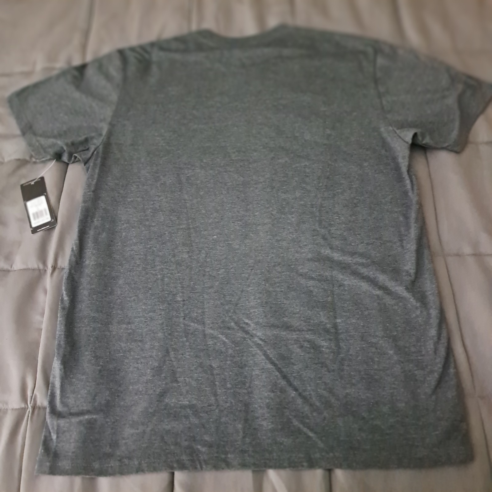 Adidas Golf T-Shirt Men Large Dark Gray Logo Tee NWT