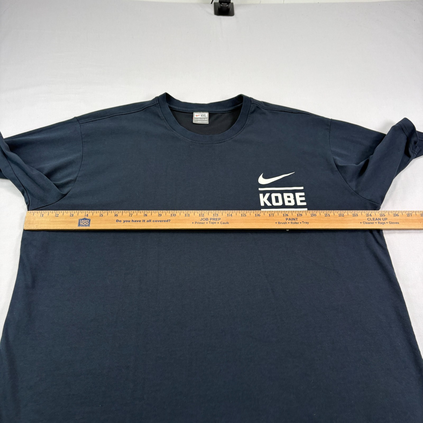 Vintage Nike Kobe Bryant Shirt Mens 2XL Blue Basketball Academy Crew Neck Y2K