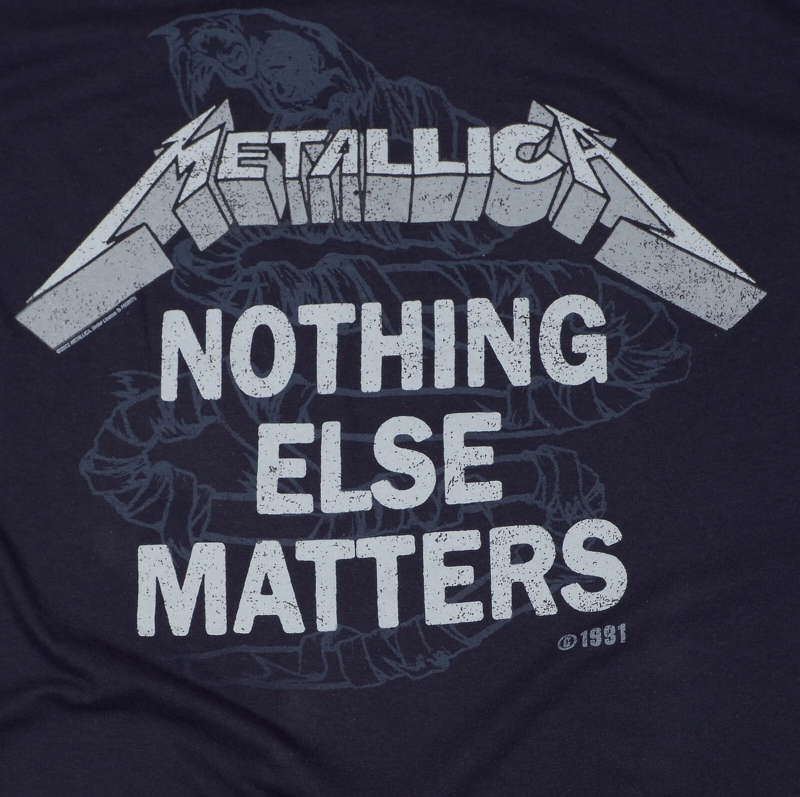 Metallica T Shirt Nothing Else Matters OFFICIAL Black S M L XL XXL New