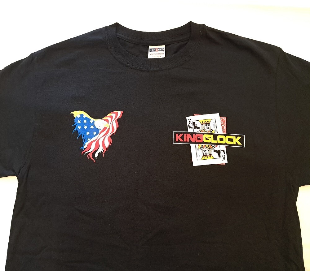 T-Shirt « King Glock » , Jerzees 100% Heavyweight Cotton XXL