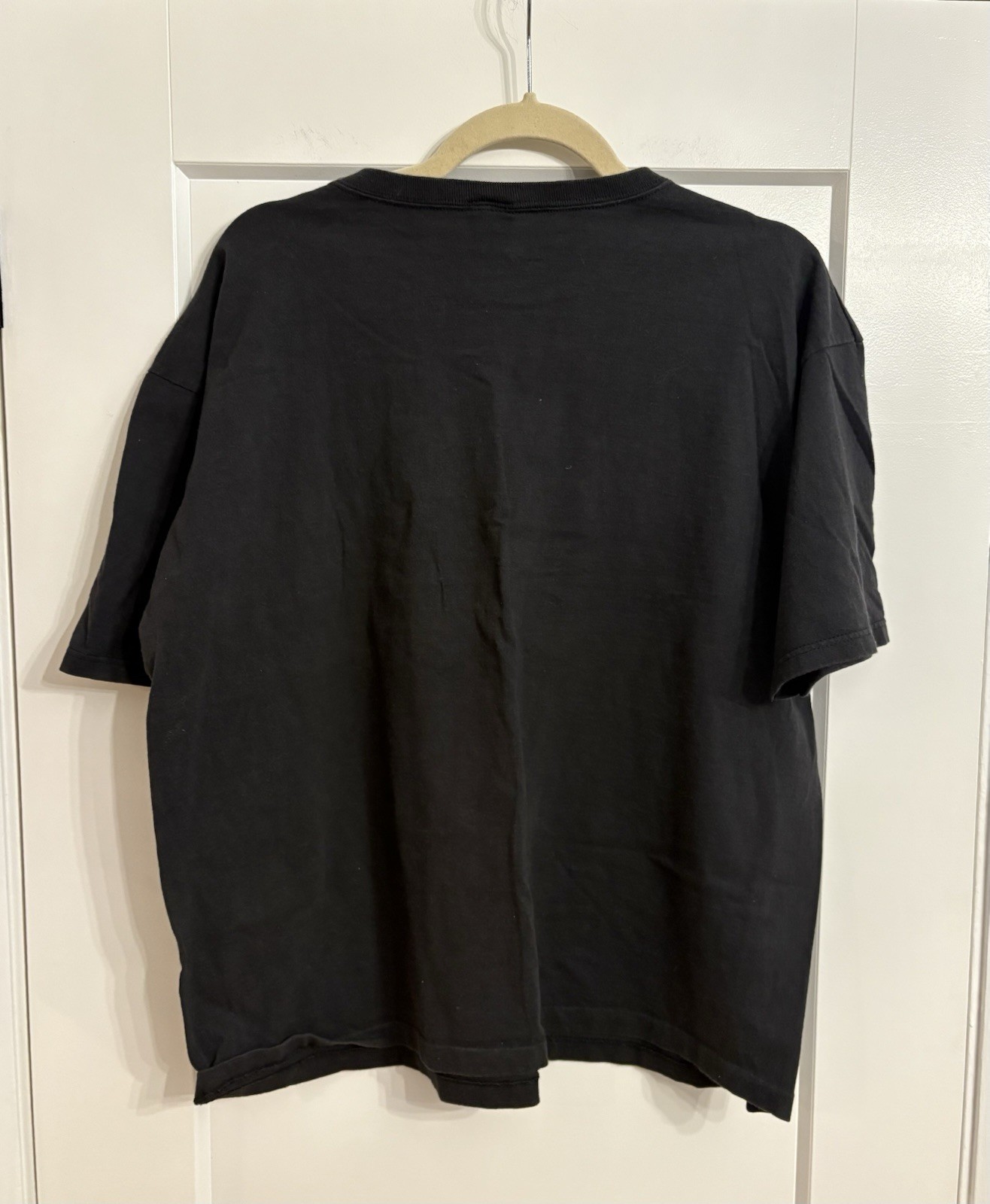 Vintage 90s Guess USA American Collection Spell Out Tee Shirt 22×25 Made In USA
