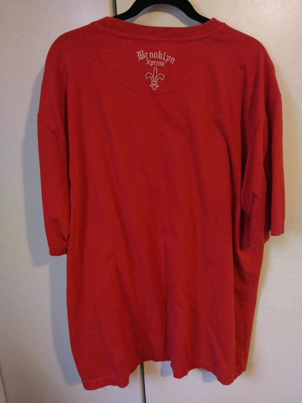 Y2K Embroidered Brooklyn Express Tshirt Men Size XL Vintage Streetwear Skater