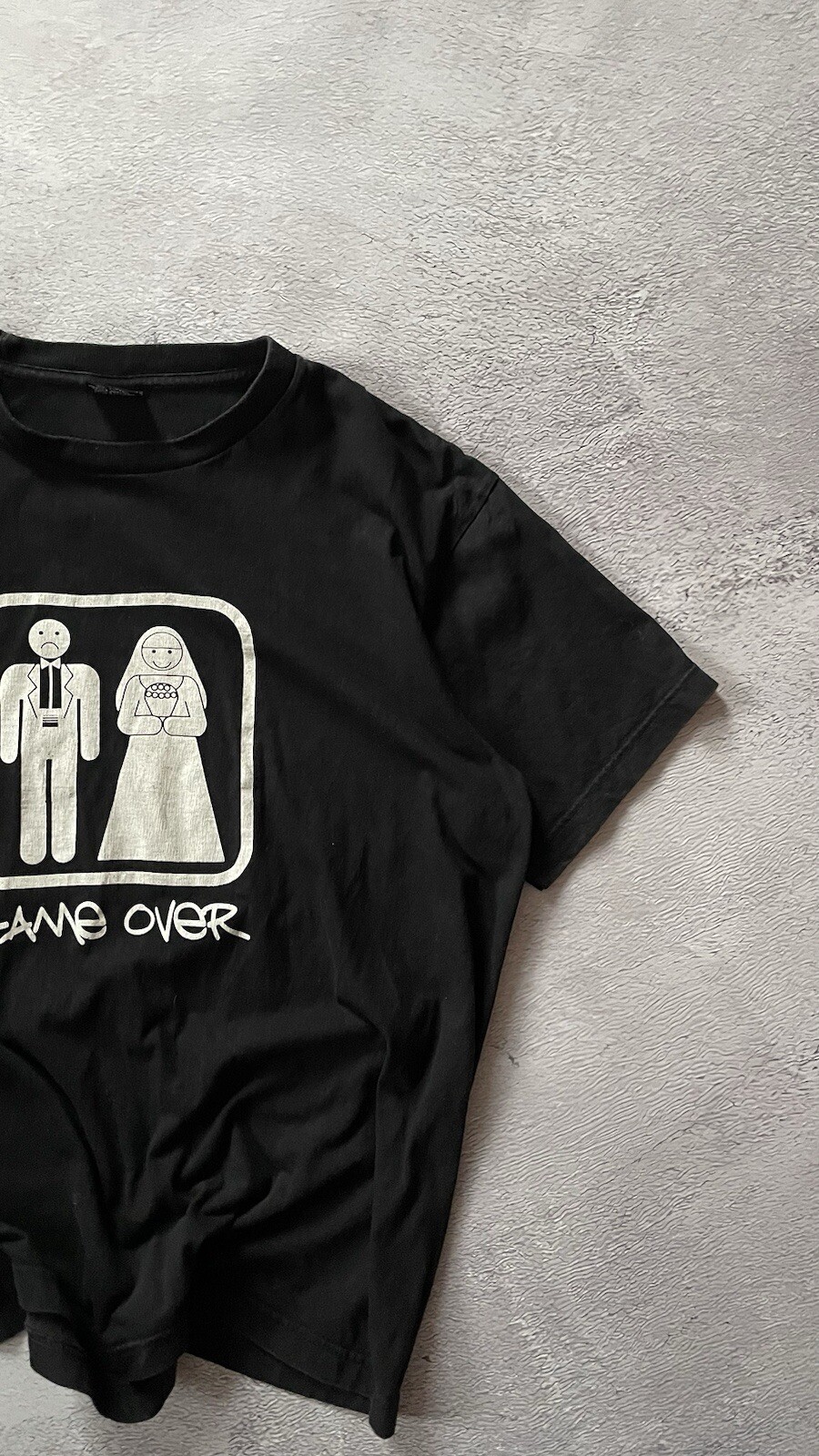 Vintage Humour Tee Shirt Game Over 90’s Funny Print Rare