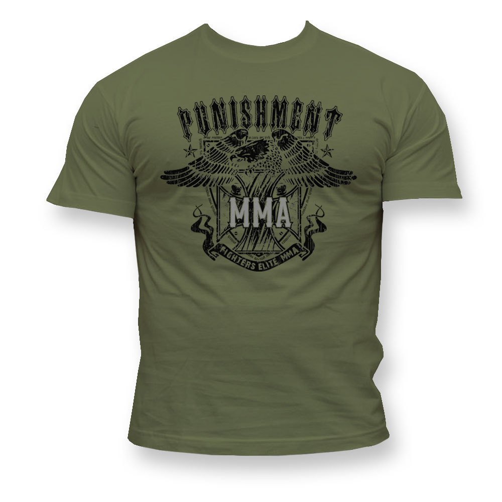 Dirty Ray Martial Arts MMA Fighter Men&rsquo;s Short Sleeve Herren Kurzarm T-Shirt K46