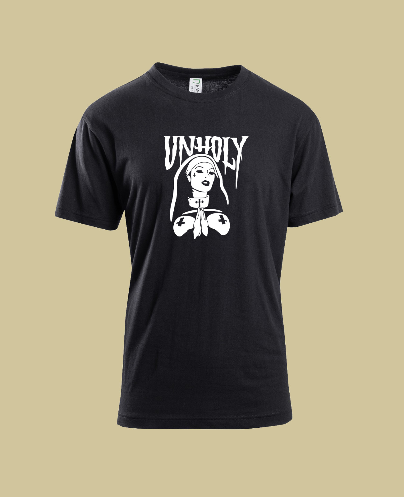 UNISEX MEN WOMENS TEE TSHIRT UNHOLY GIRL EMO COMFORT FIT ALL SEASONS POSTER ART