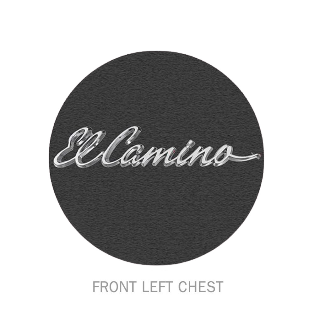 Chevrolet El Camino Classic Old Muscle Car Mens Gray T-Shirt Official Licensed