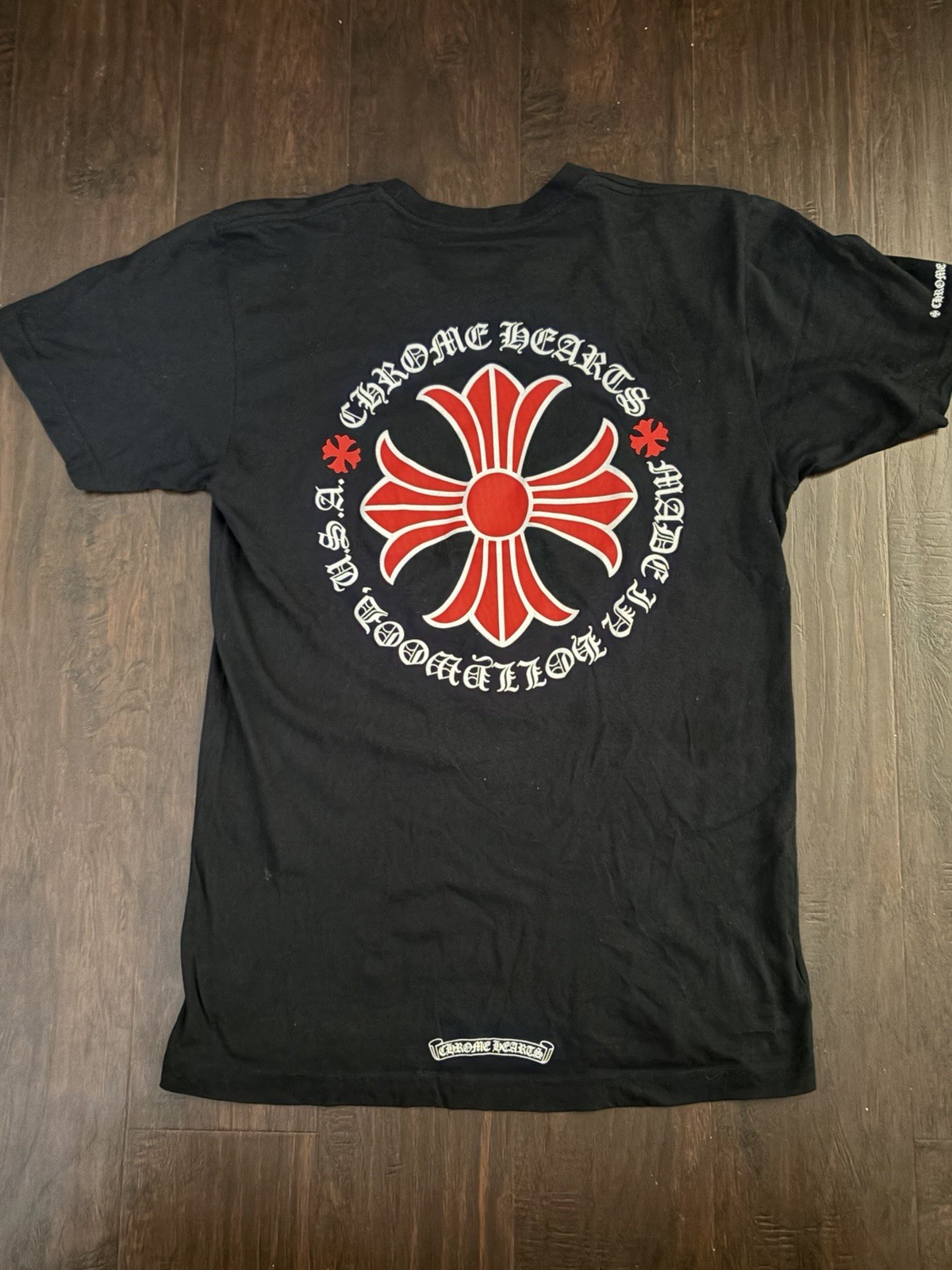 Chrome Hearts Made In Hollywood T Shirt Black Size Medium