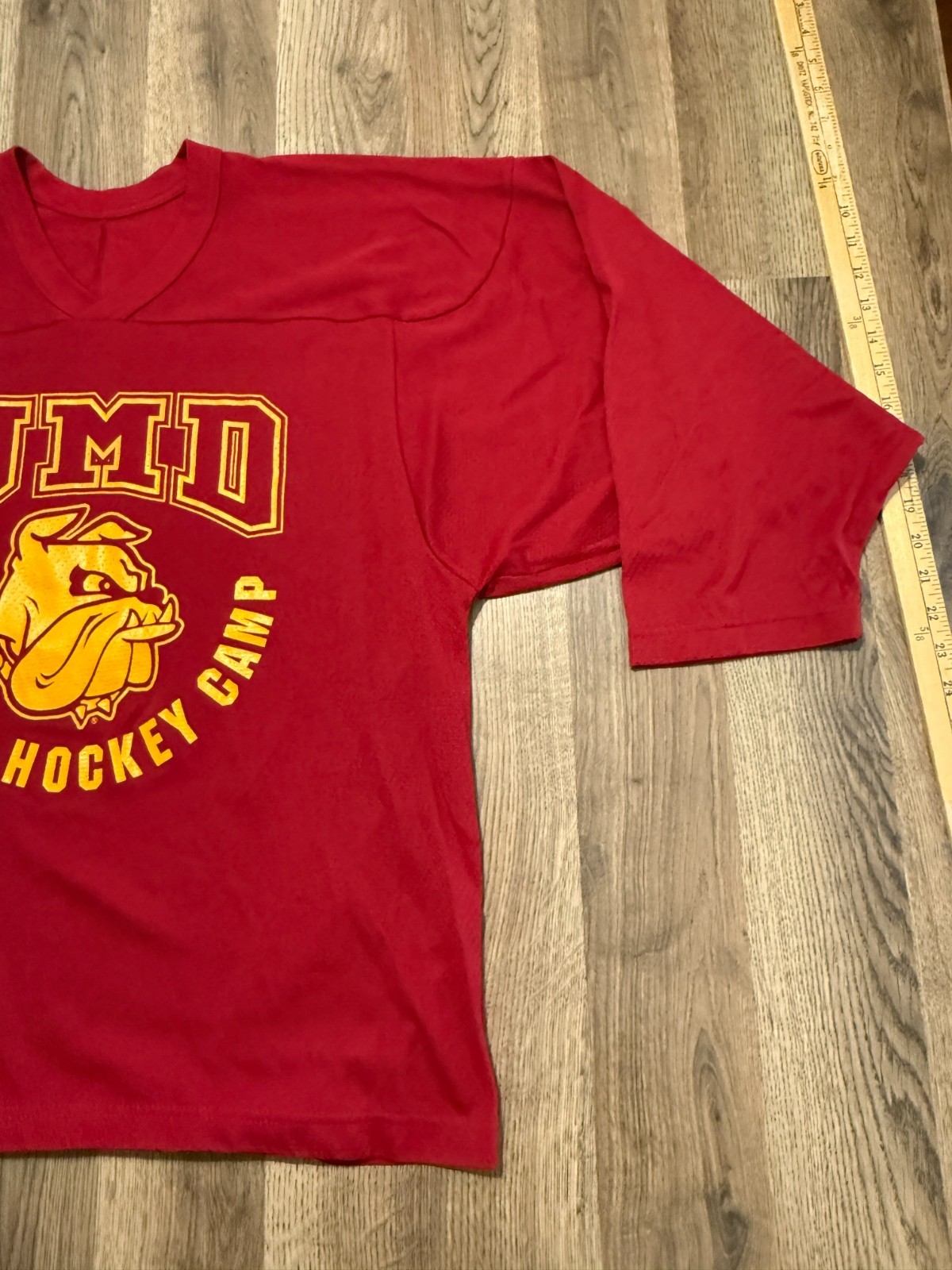 CCM Jersey Men&rsquo;s Size Medium Red Gold UMD Summer Hockey Camp