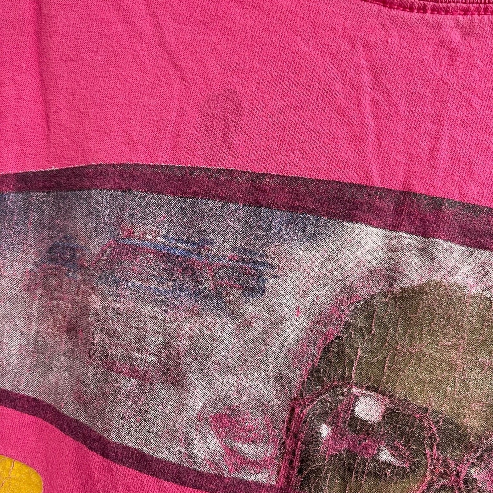 Tyler Perry Madea On The Run …Again Pink T Shirt XL Distressed