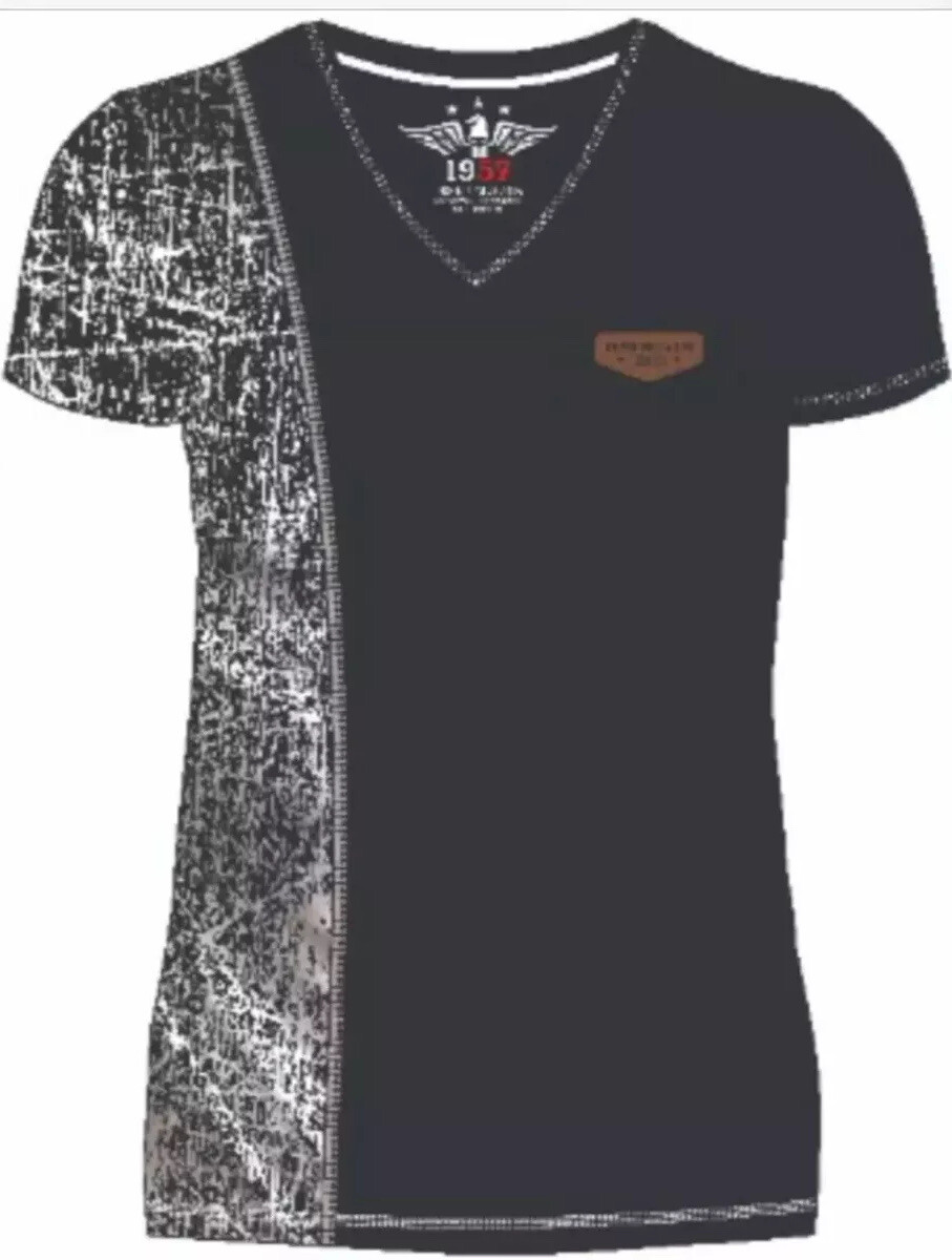 Men&rsquo;s 1957 Cotton T Shirt,Italian Style,Slim Fit,Stretch S to XL…D2.