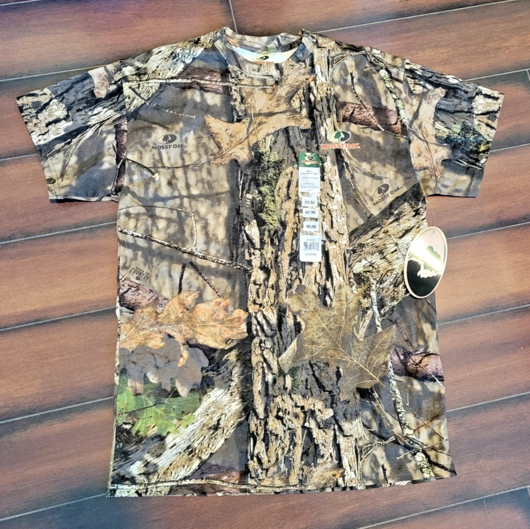 Mossy Oak Camo Men&rsquo;s Medium Hunting T Shirt NEW WITH TAGS NWT M