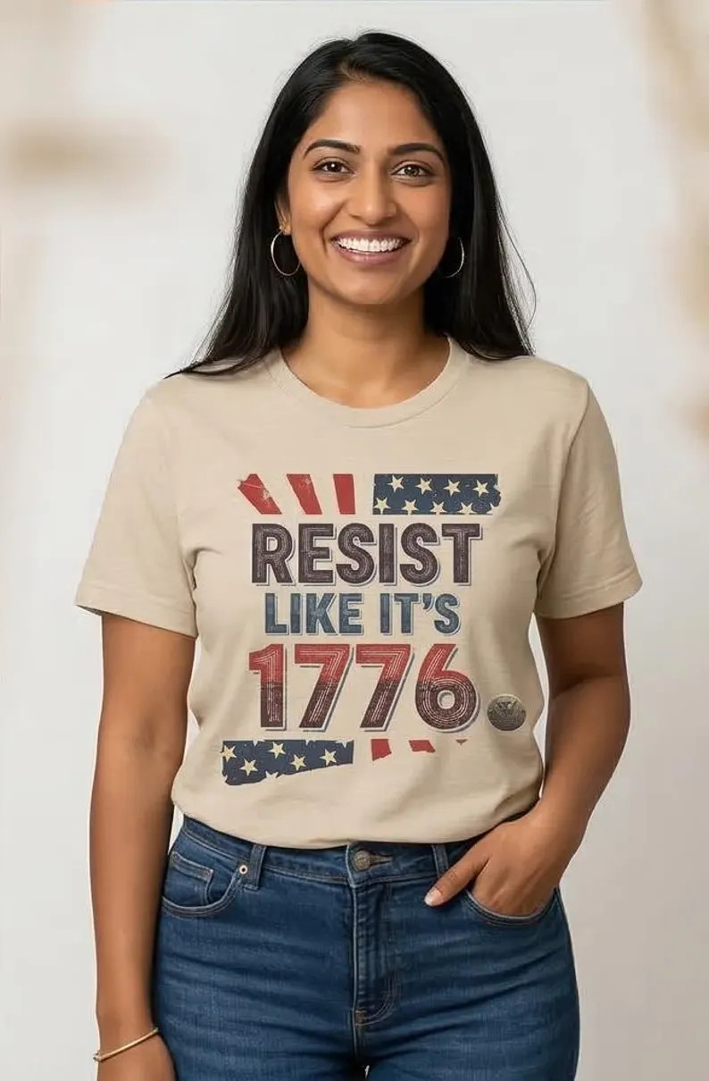 Resist Like Its Patriotic Comfort Tee