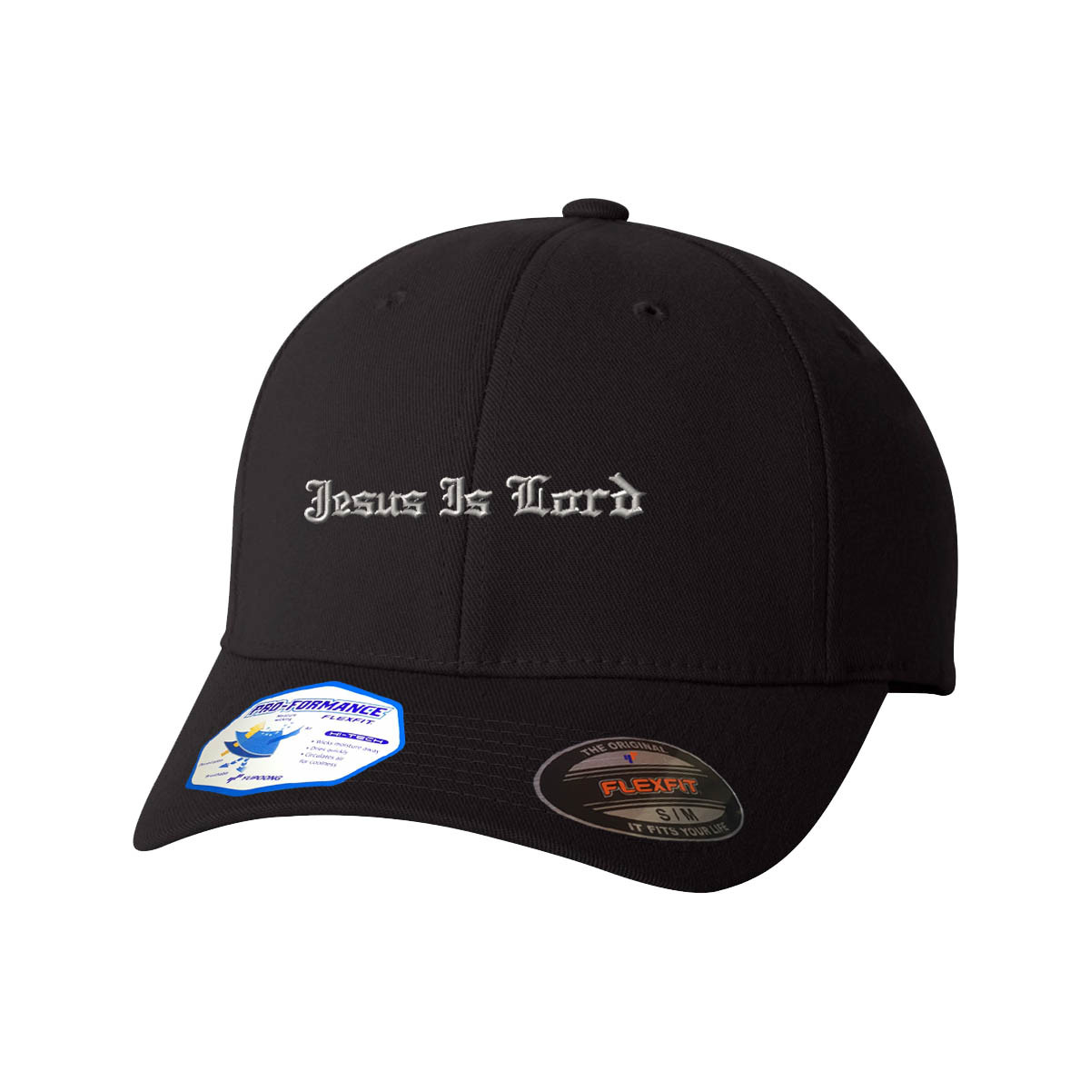 Flexfit Hats for Men & Women Jesus Is Lord Style B Embroidery Polyester