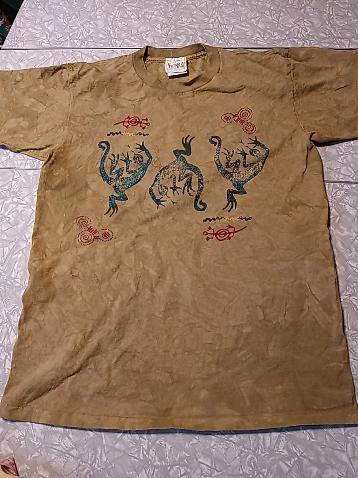 Andrea Bragg Design vintage single stitch graphic t shirt L Made In Canada
