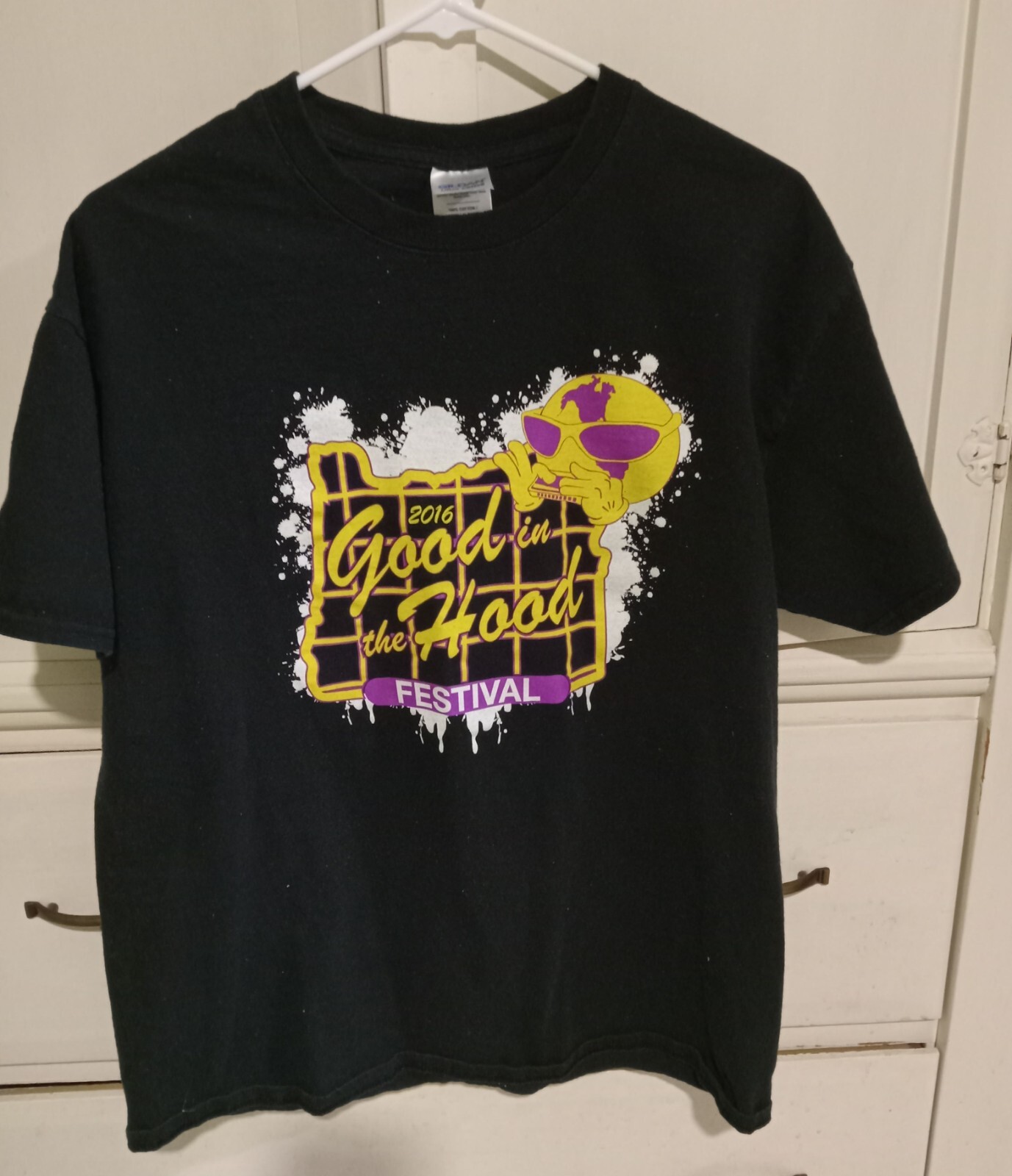 2016 Good in the Hood Festival T-Shirt Size L