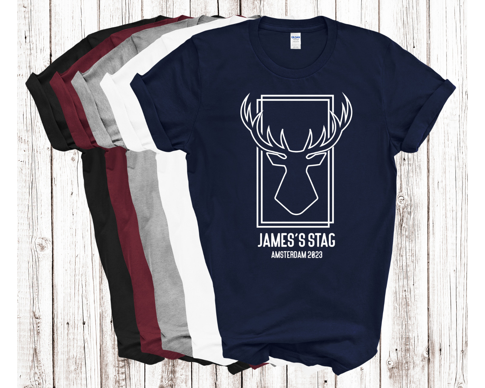 Personalised Stag Party Do Matching T-shirt Wedding Stag Party Bachelor