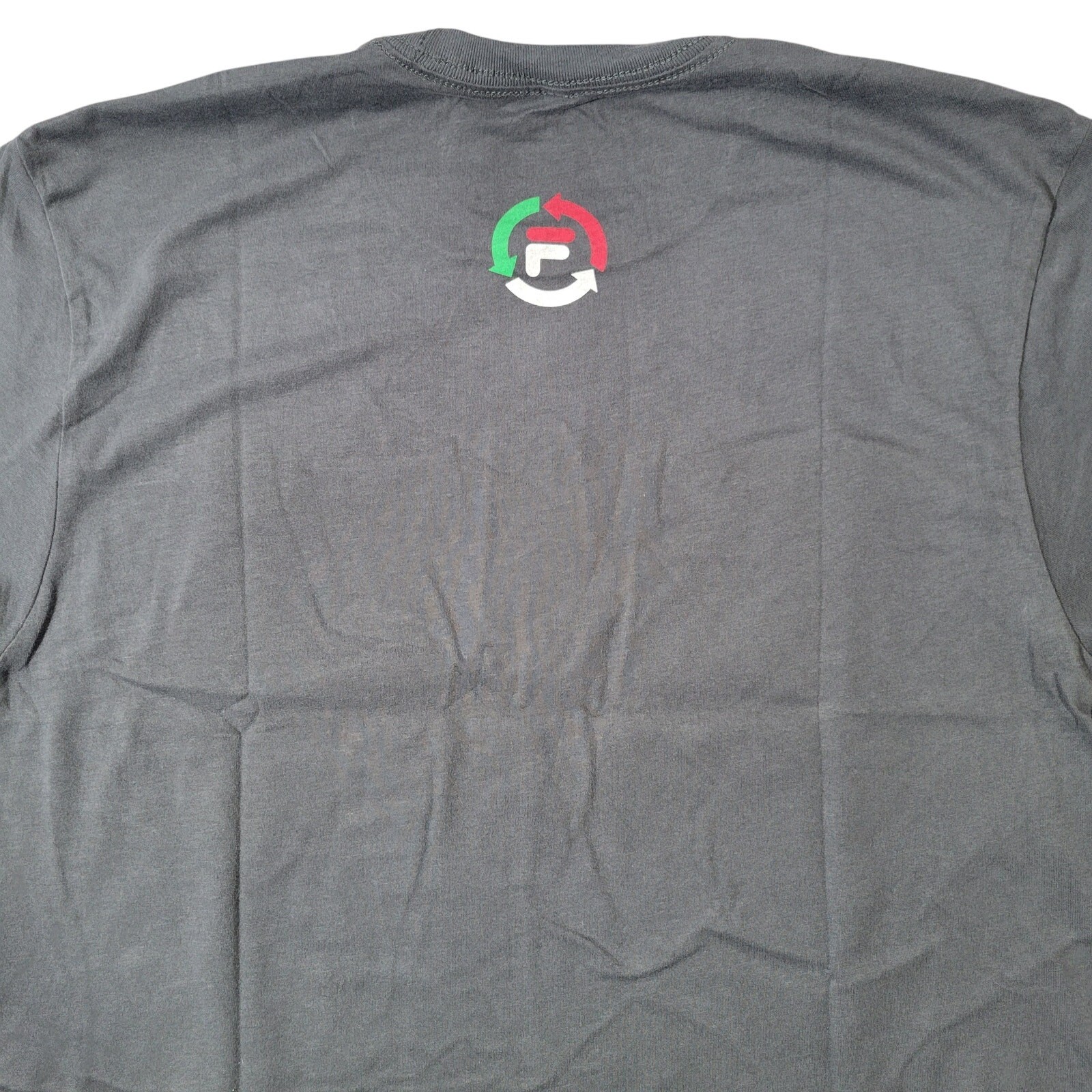 Fila Mountain Vista Graphic T Shirt Men M Dk Grey Heather Cotton Short Sleeve