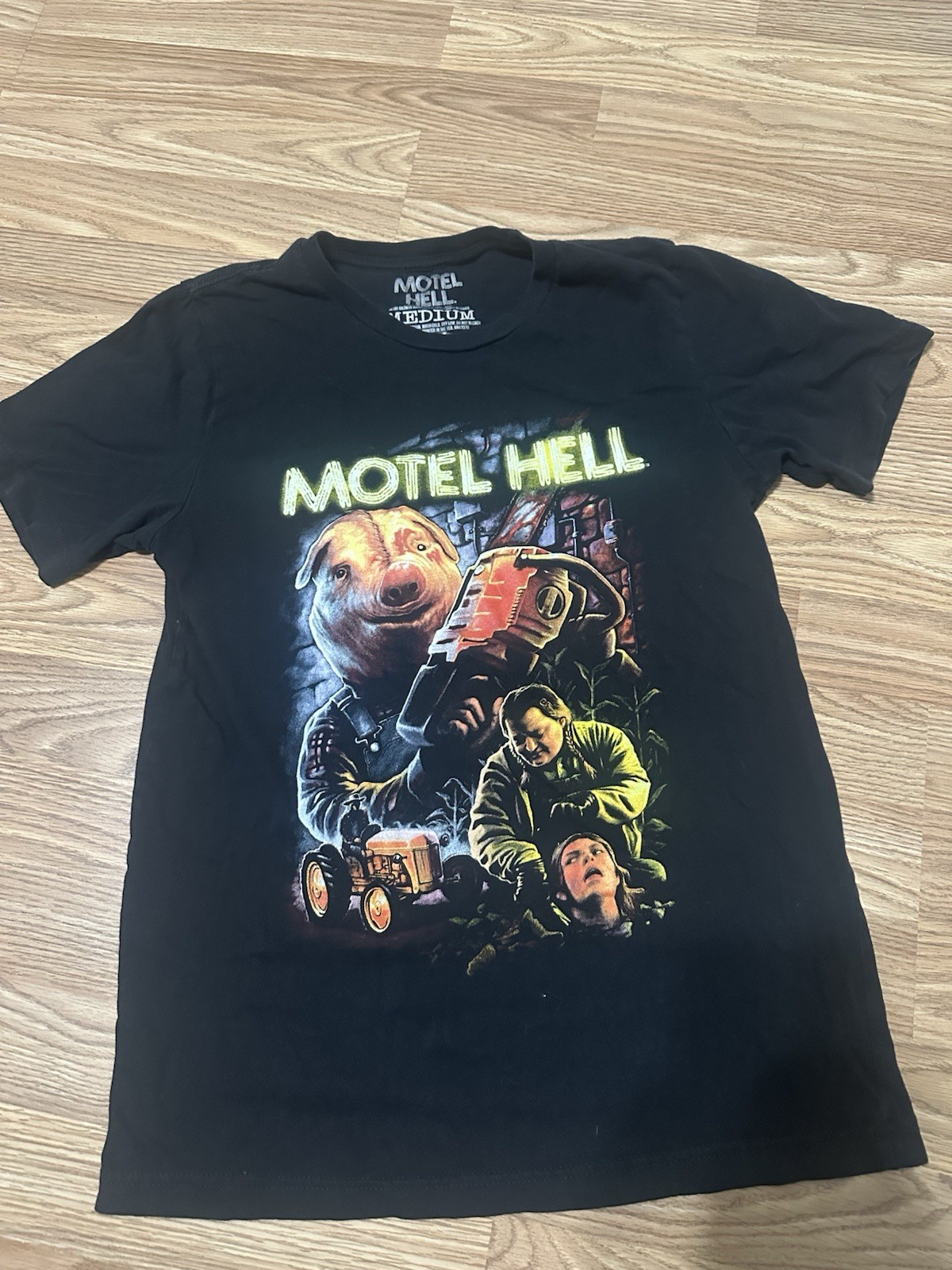 Motel Hell Terror Threads 100% Ringspun Cotton Horror Shirt M