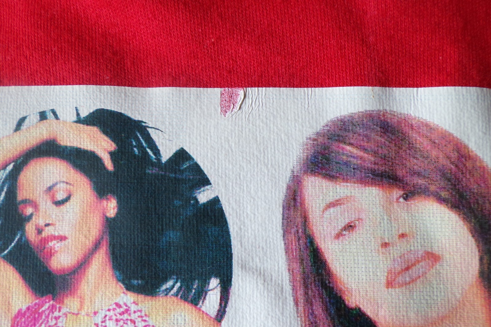 Y2k Aaliyah Tee Shirt 3XL Red Sleeveless Tank Tupac Biggie Hip Hop Vtg New USA