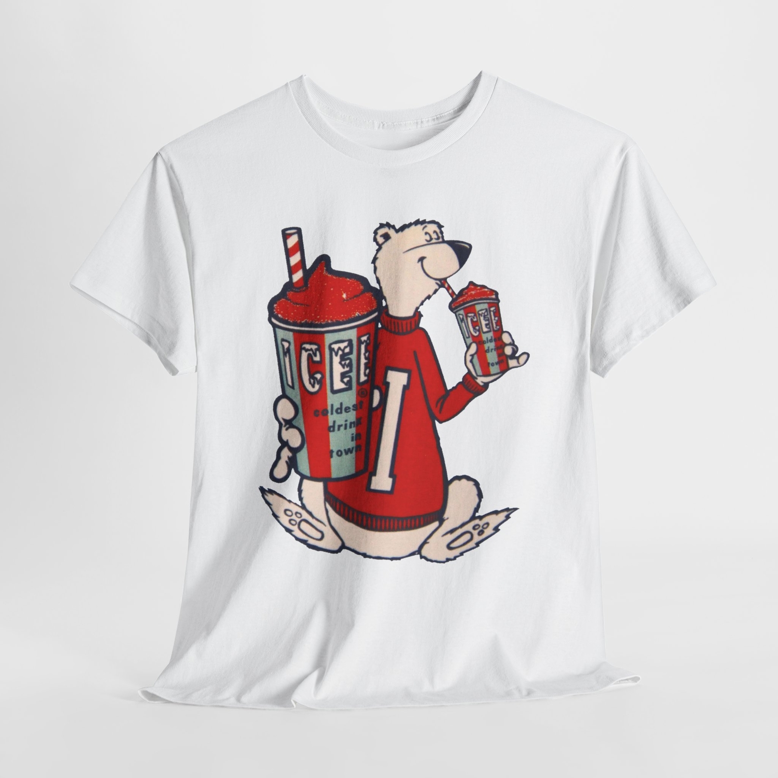Vintage Inspired Retro Saturday Morning Kids Cartoon Ads Tee Unisex Heavy Cotton