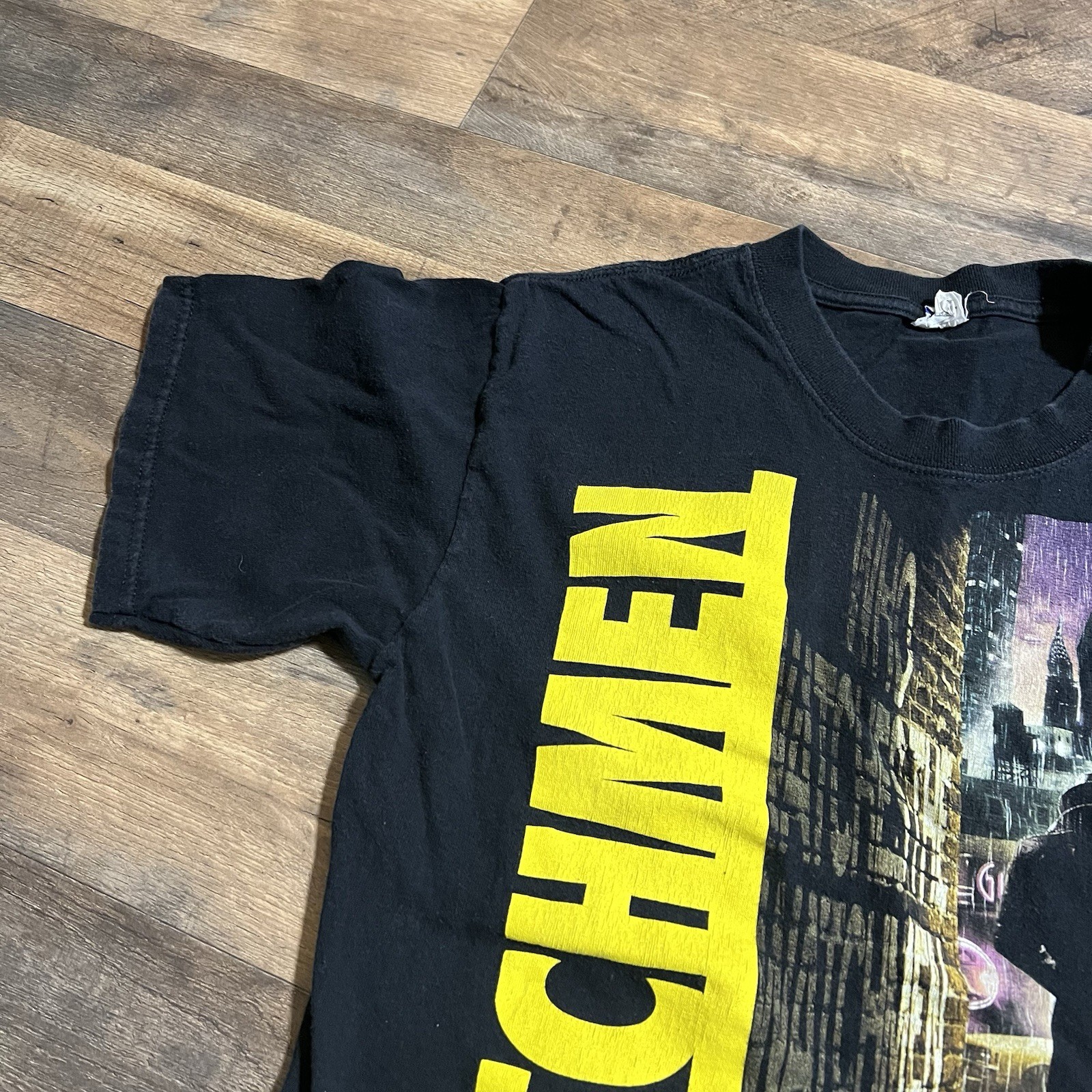 VTG Watchman Movie Rorschach Promo T-Shirt Mens Sz M Medium 2009 Y2K DC Comics