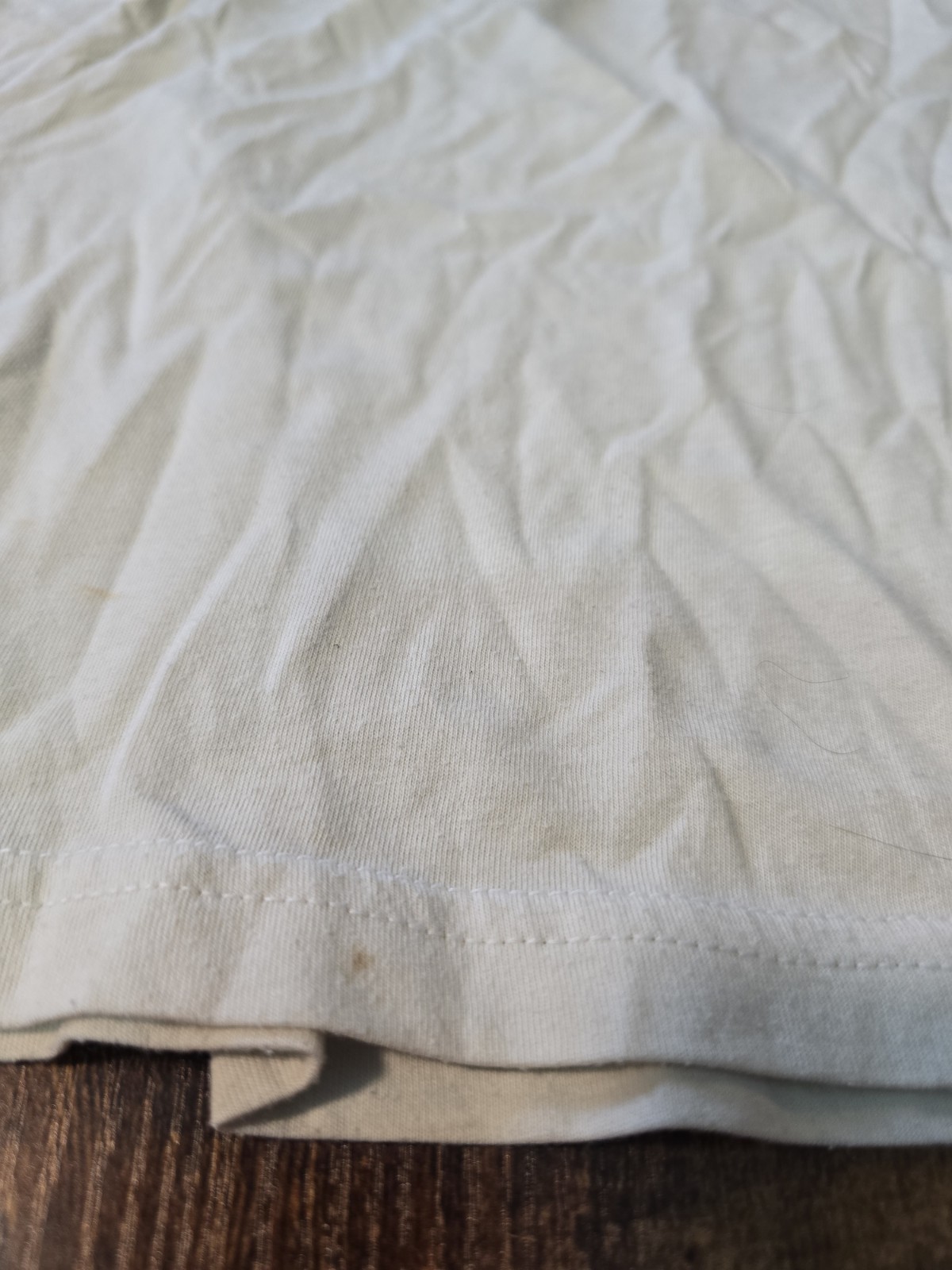 American Flat Tracker White Shirt No Tag A Few Stains Pictured Measurements Pics