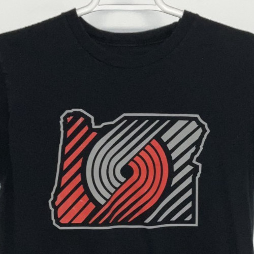 Adidas Portland Trail Blazers Short Sleeve T-Shirt Men&rsquo;s Medium Black