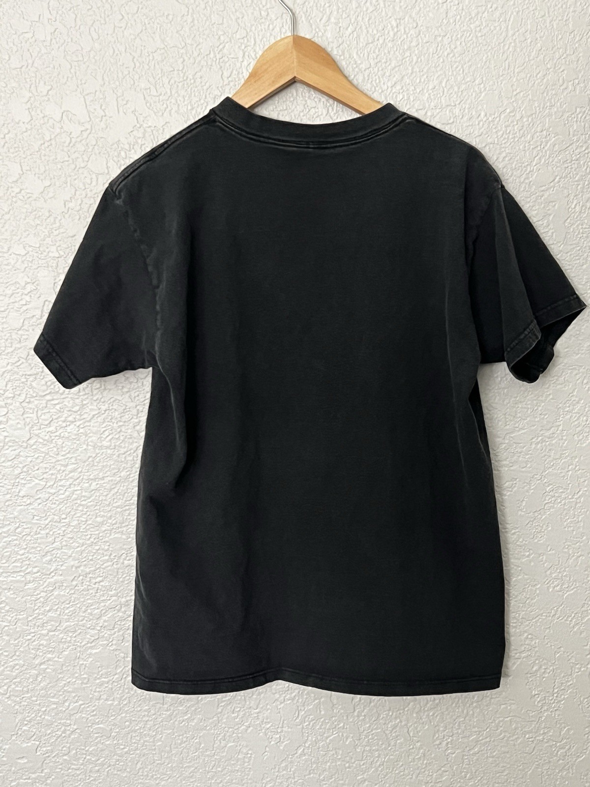 Harley Davidson T Shirt Black Large 02 HD 100% Cotton Short Sleeve