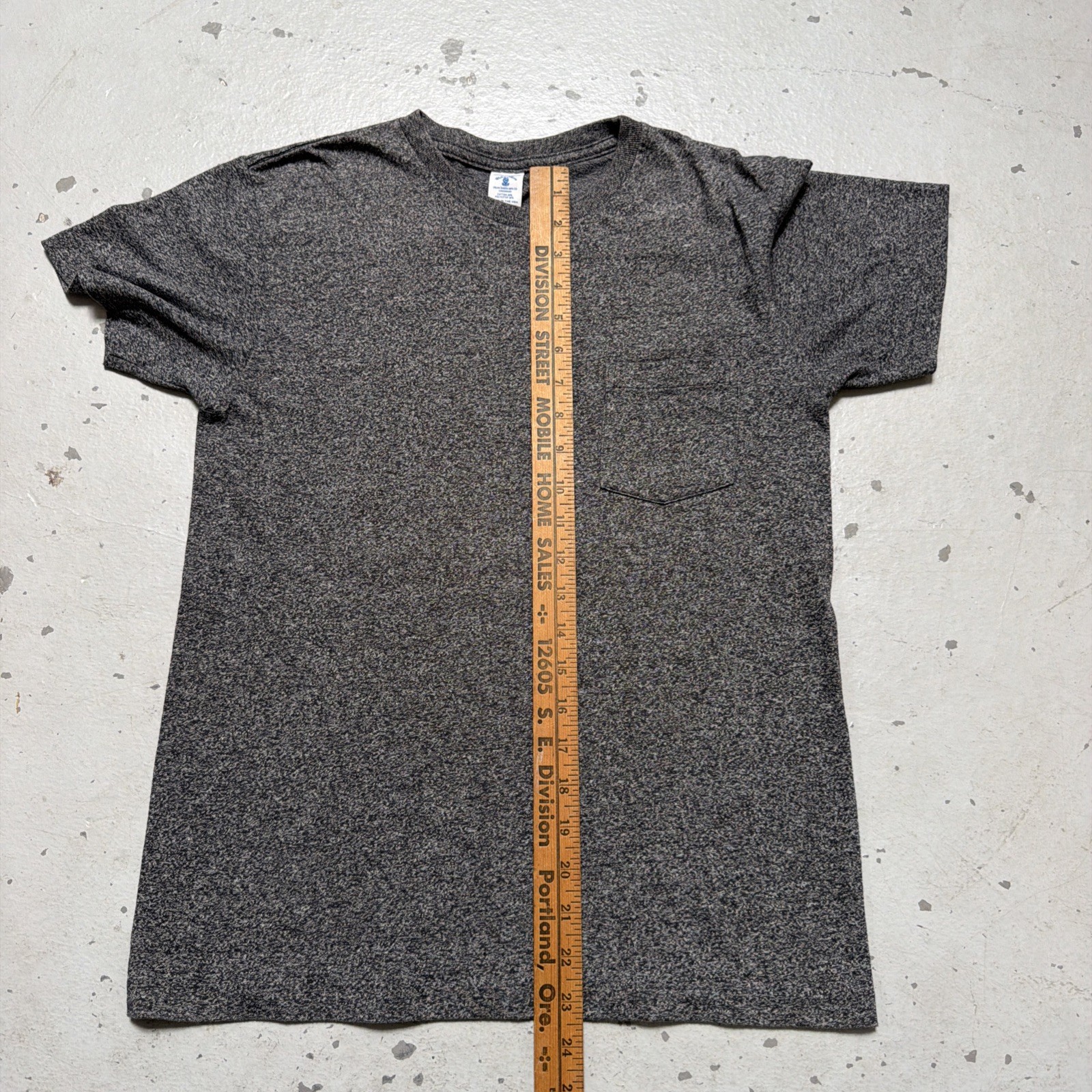 Velva Sheen 50/50 Pocket T-Shirt Made In USA Small