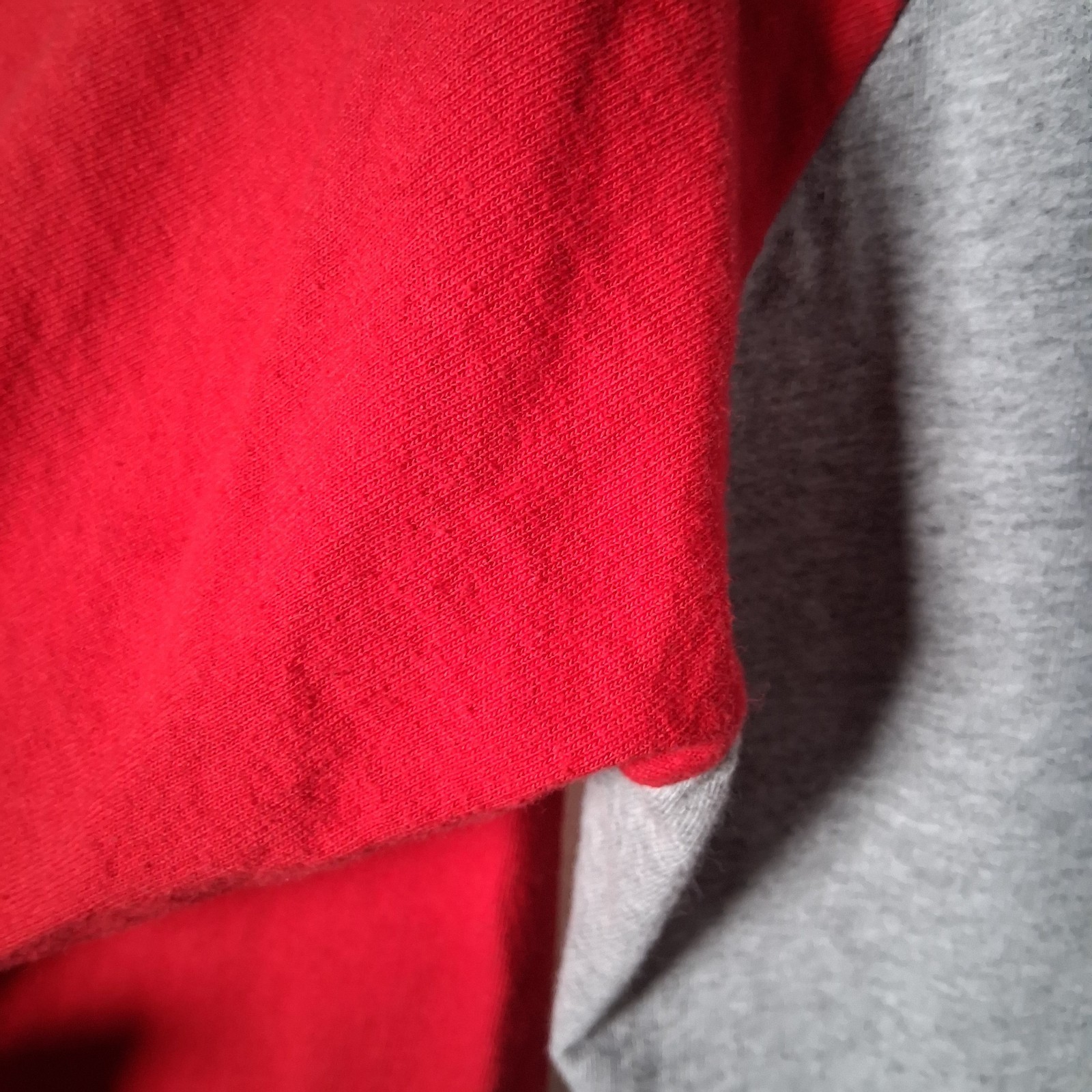 Shaka Active Baseball Shirt Men 3XL Gray Red Raglan Sleeve Sporty