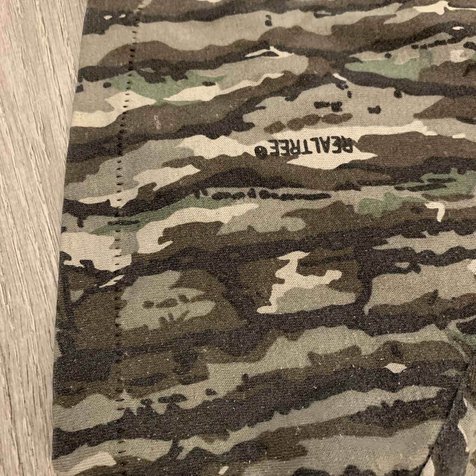 VINTAGE 90’s Realtree Shirt Adult Large Camo Single Stitch Grunge Ace Sportswear