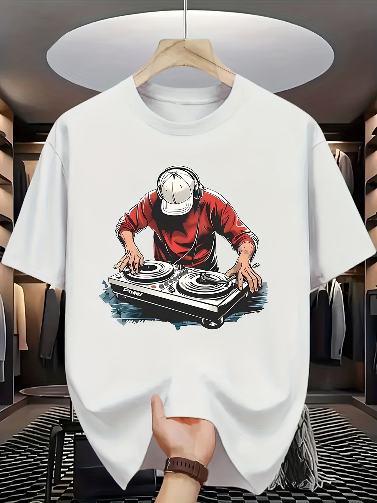 Men’s Trendy Graphic T-Shirt Casual Streetwear Sport Fitness Outdoor Tee