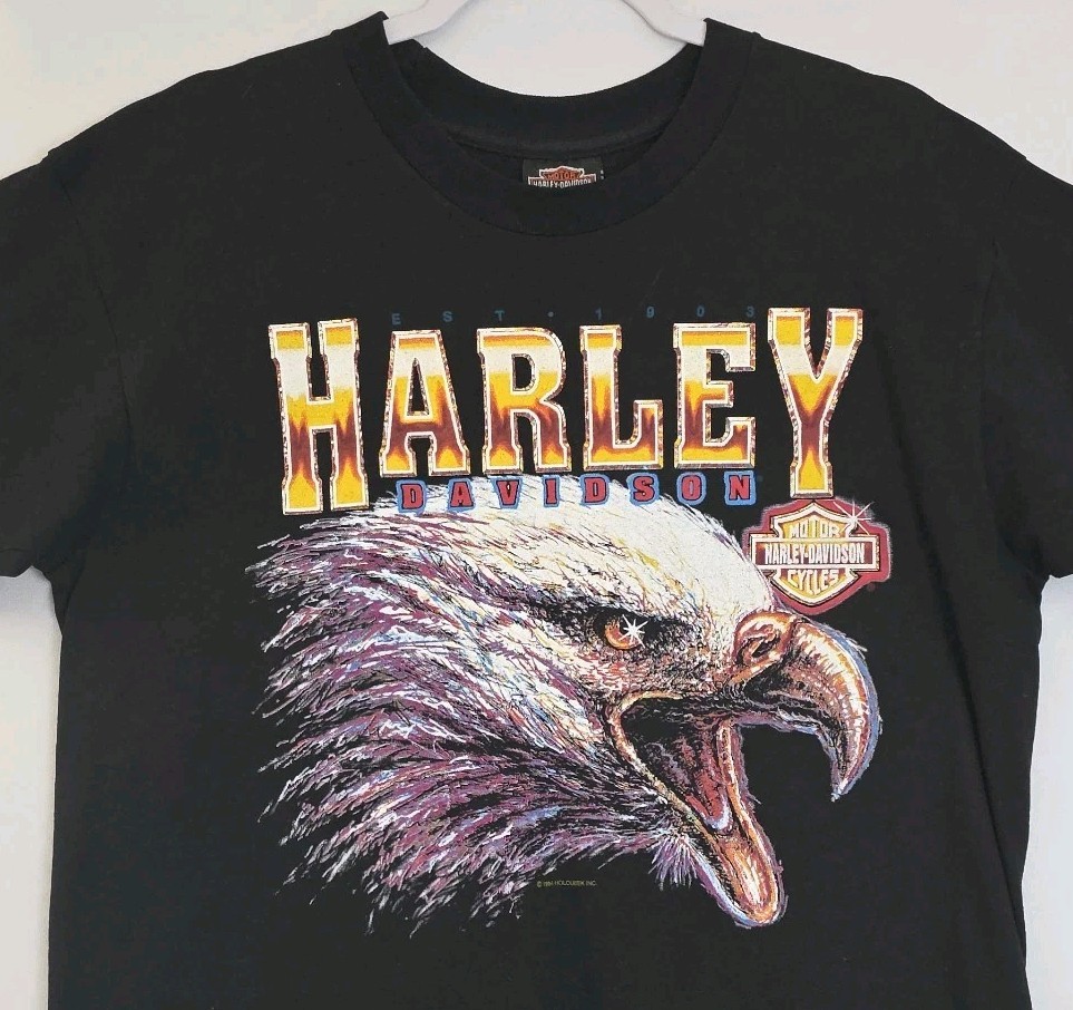 VTG &rsquo;94 Harley-Davidson screaming eagle SS t-shirt Alberta, Canada M. NWOT
