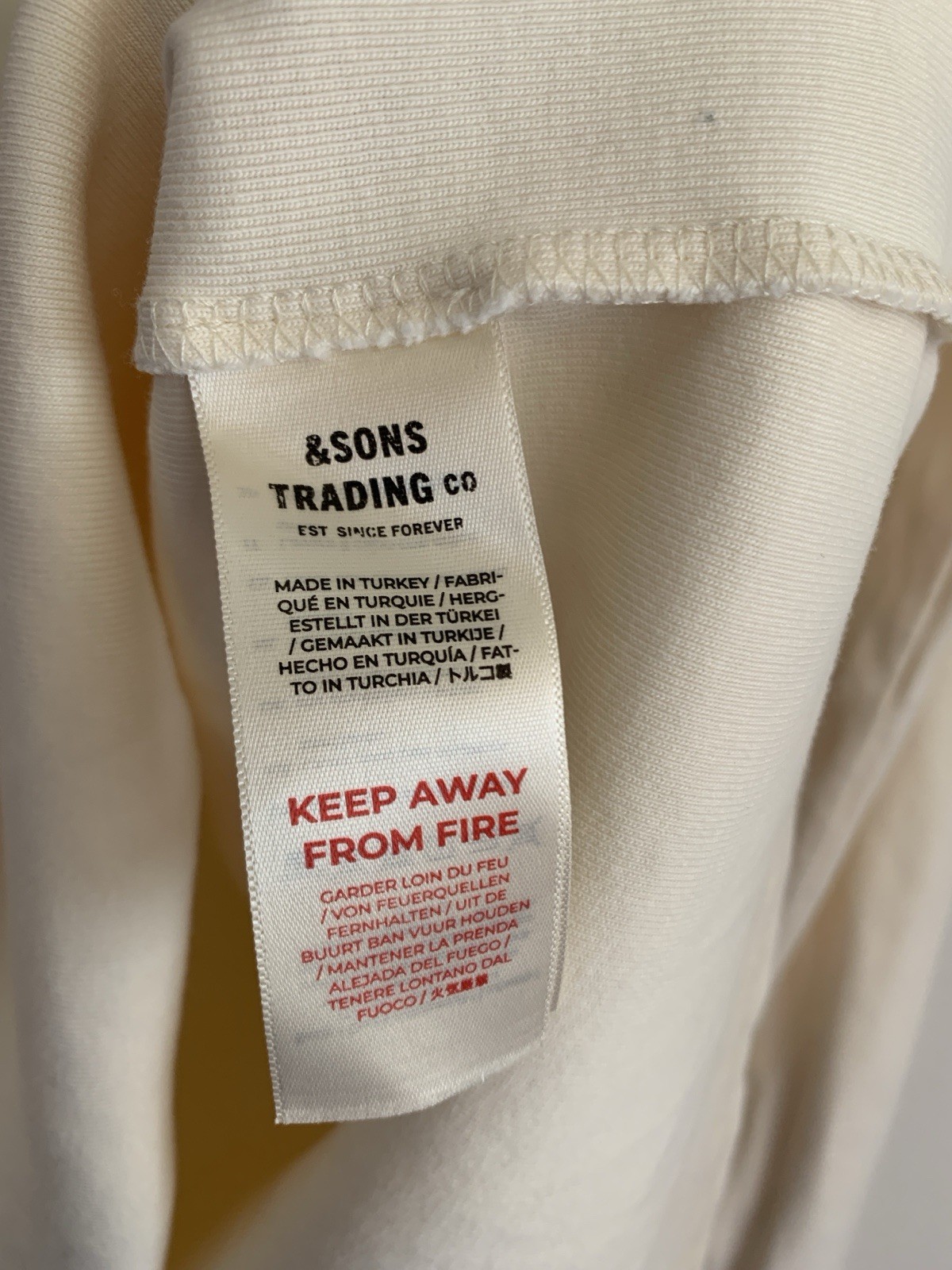 L Fitted &Sons Trading Co The Elder Henley Raw T-shirt And & Sons Retro Style